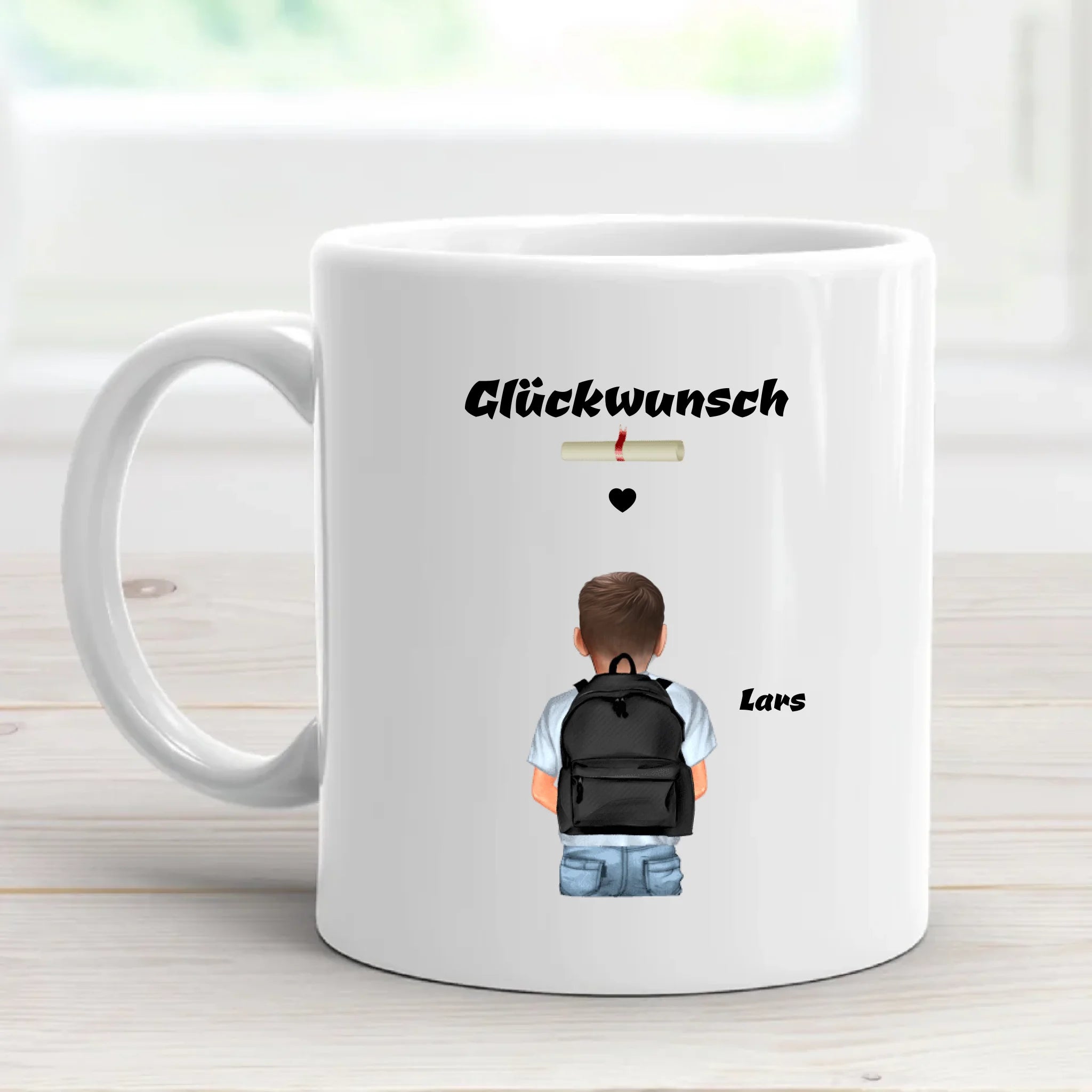 Junge Zeugnis Geschenk Tasse - Cantty