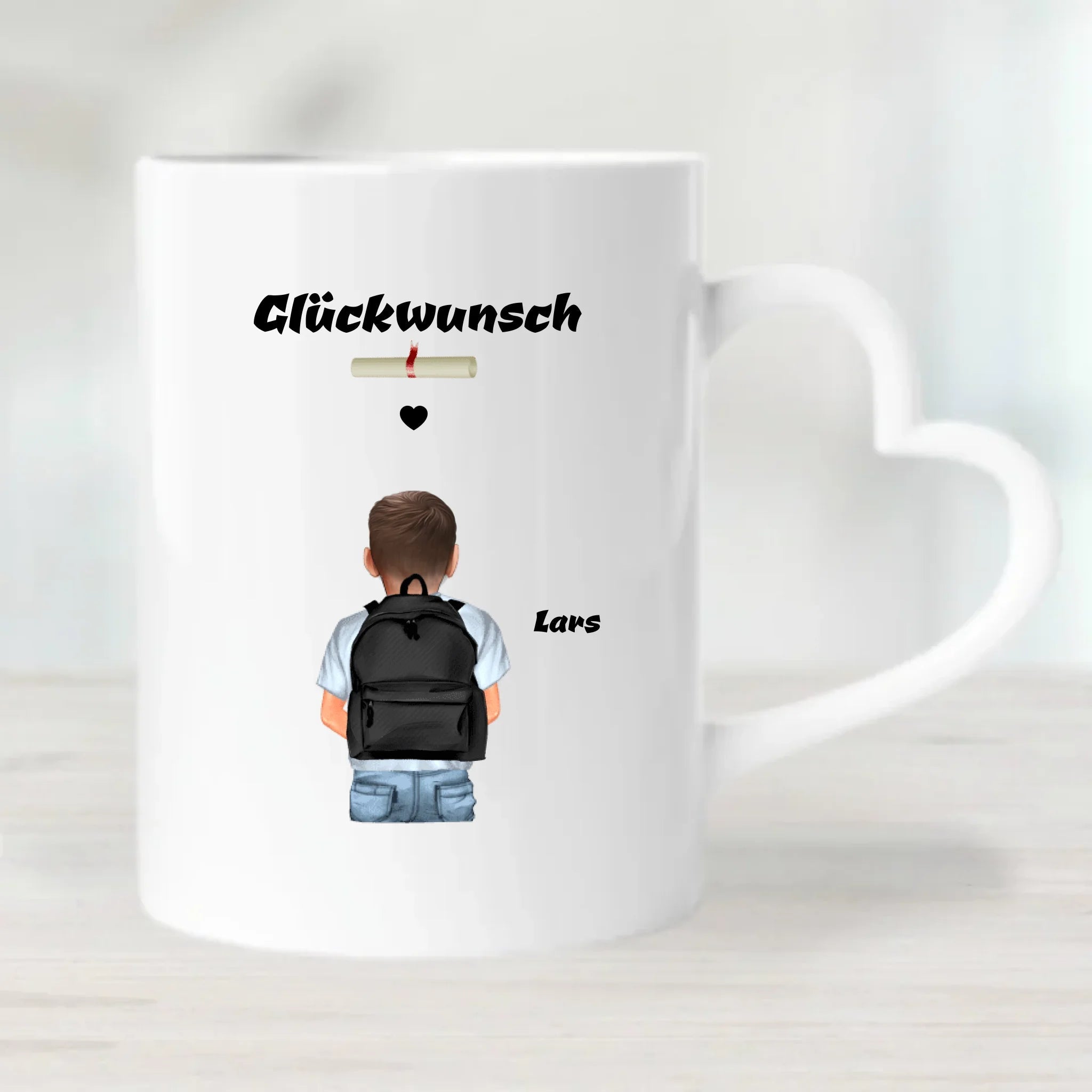 Junge Zeugnis Geschenk Tasse - Cantty