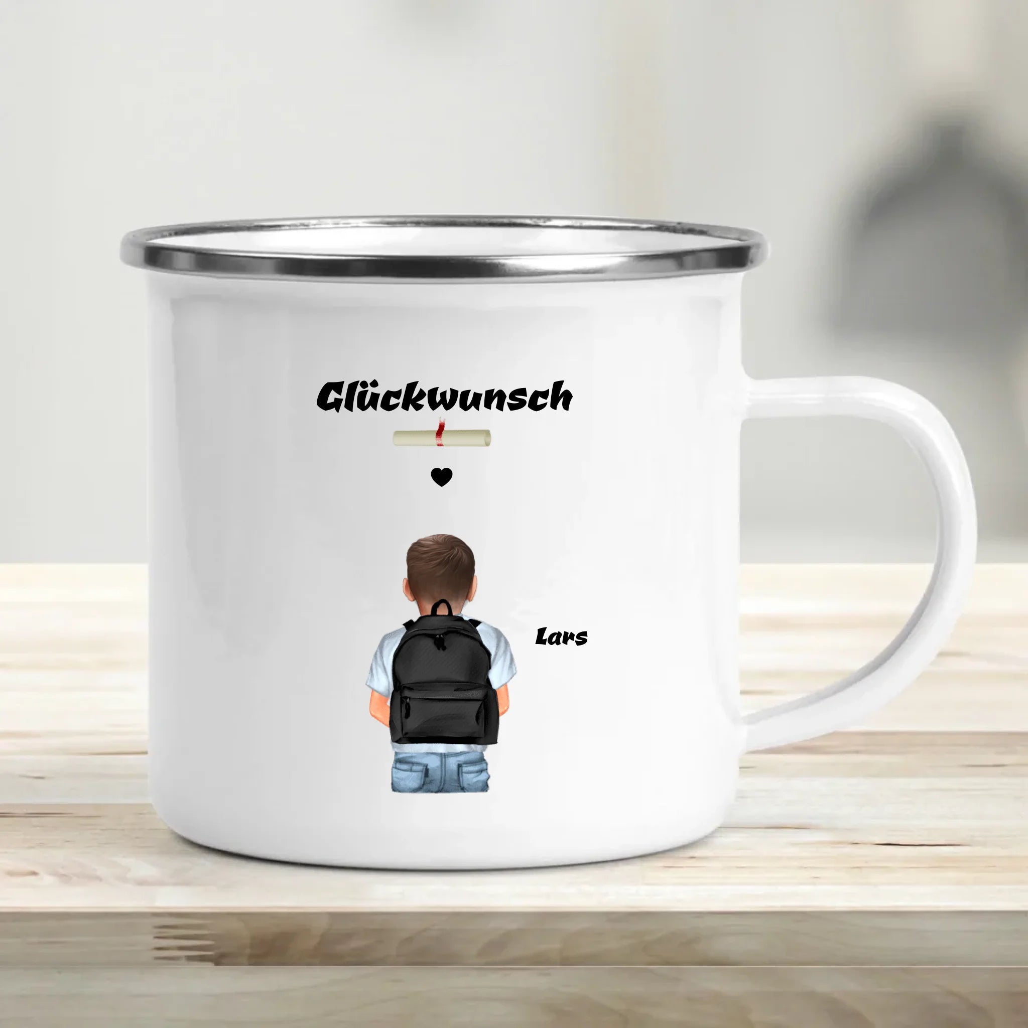 Junge Zeugnis Geschenk Tasse - Cantty