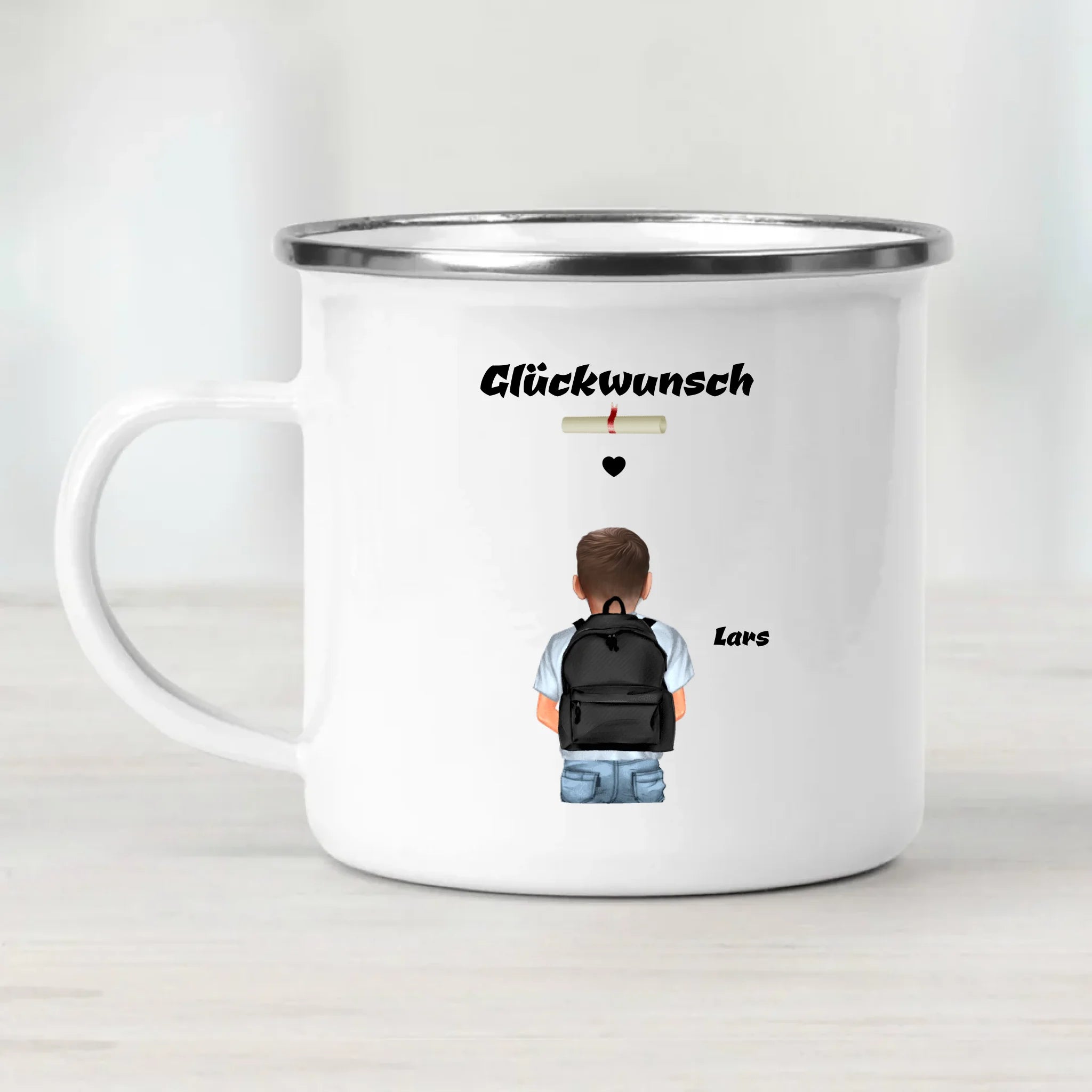 Junge Zeugnis Geschenk Tasse - Cantty