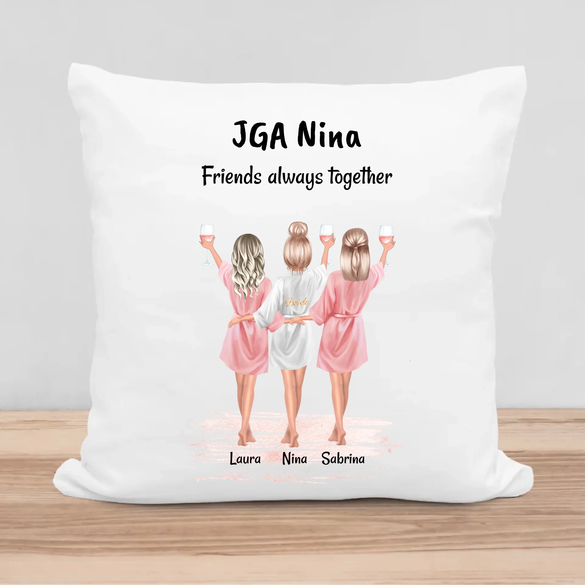 Junggesellinnenabschied Kissen Geschenk für Braut JGA - Cantty