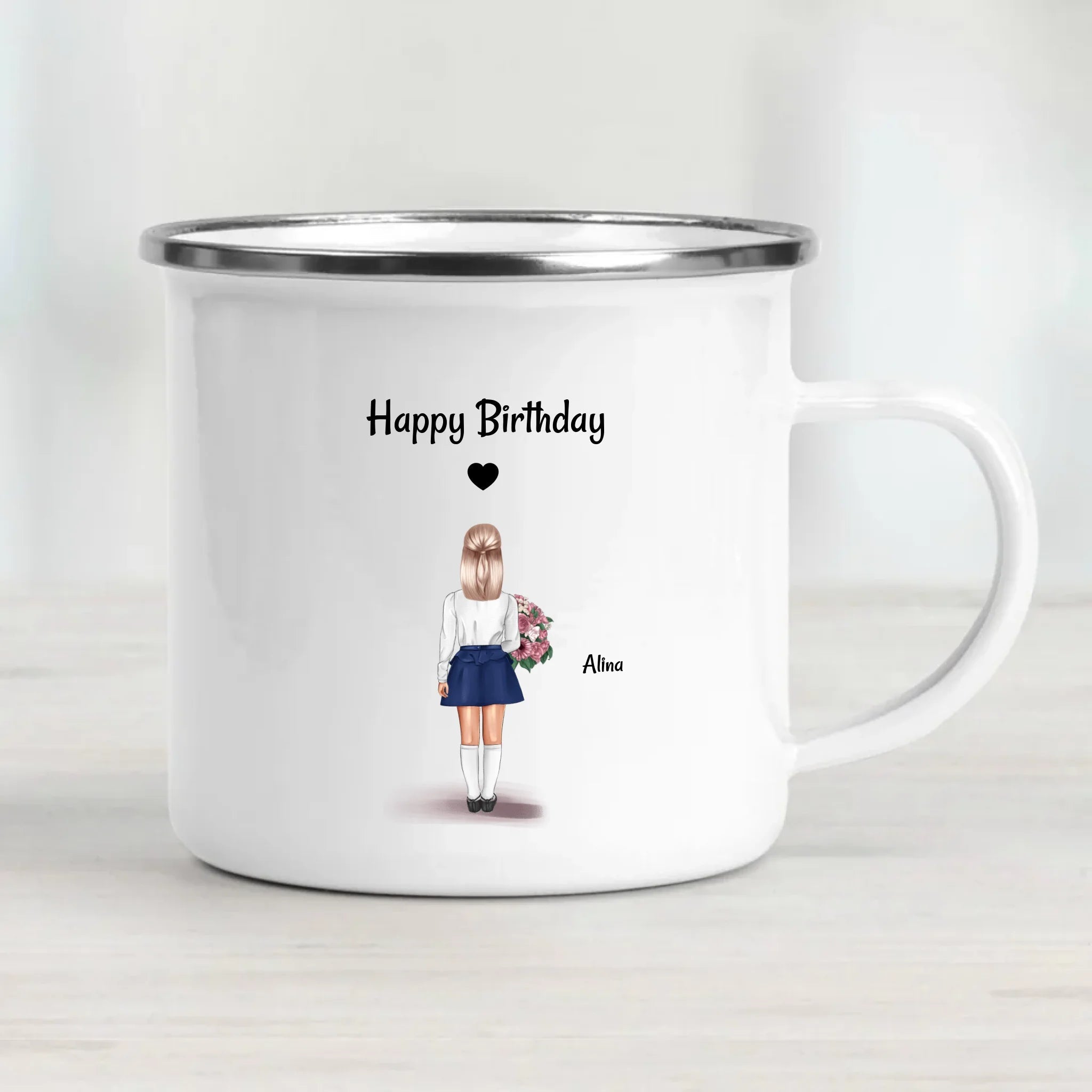Kindergeburtstag Mädchen Geschenk Tasse Personalisiert - Cantty