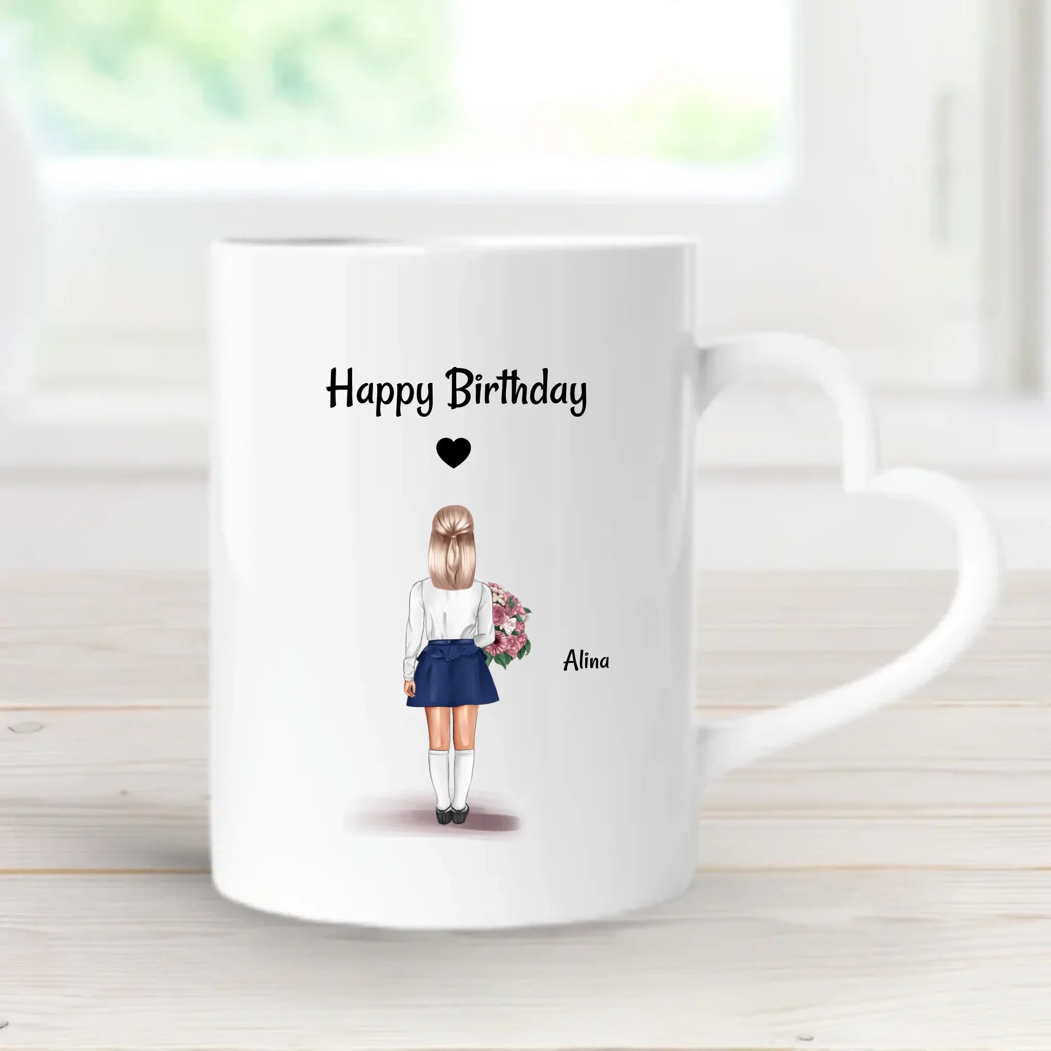 Kindergeburtstag Mädchen Geschenk Tasse Personalisiert - Cantty