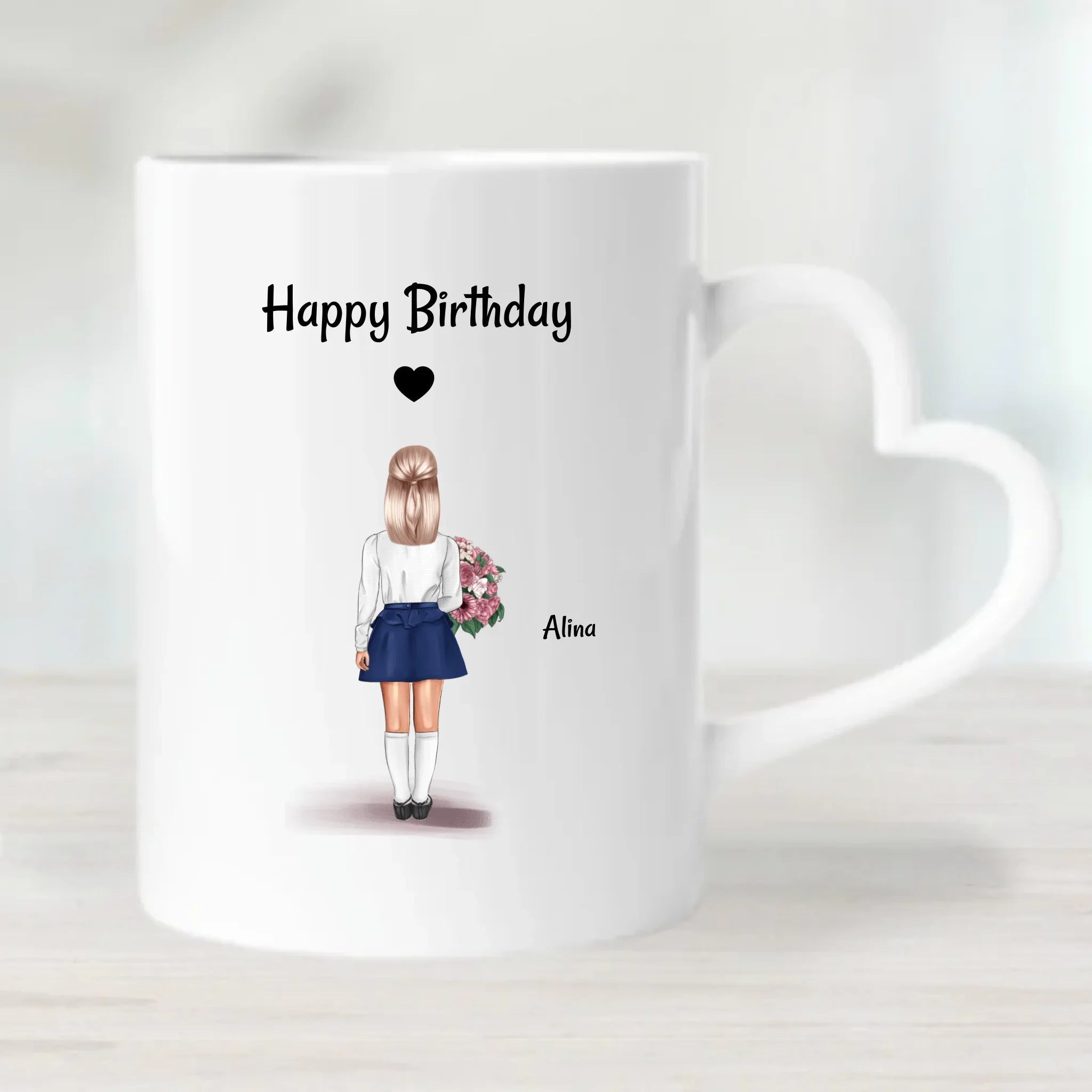 Kindergeburtstag Mädchen Geschenk Tasse Personalisiert - Cantty