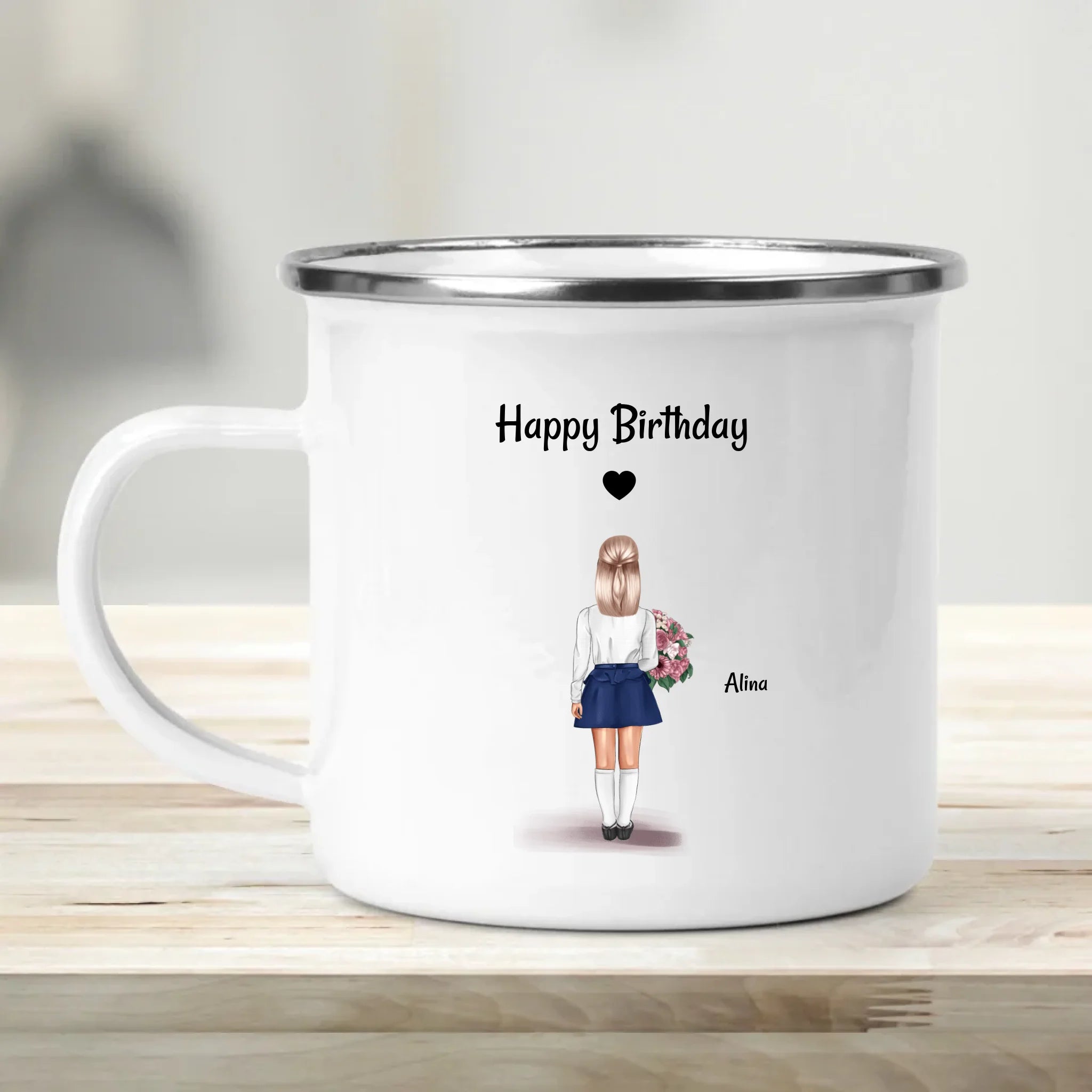 Kindergeburtstag Mädchen Geschenk Tasse Personalisiert - Cantty
