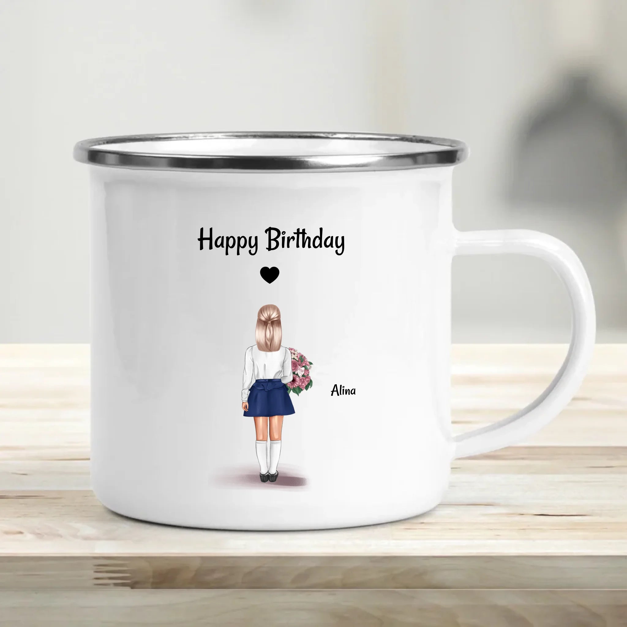 Kindergeburtstag Mädchen Geschenk Tasse Personalisiert - Cantty