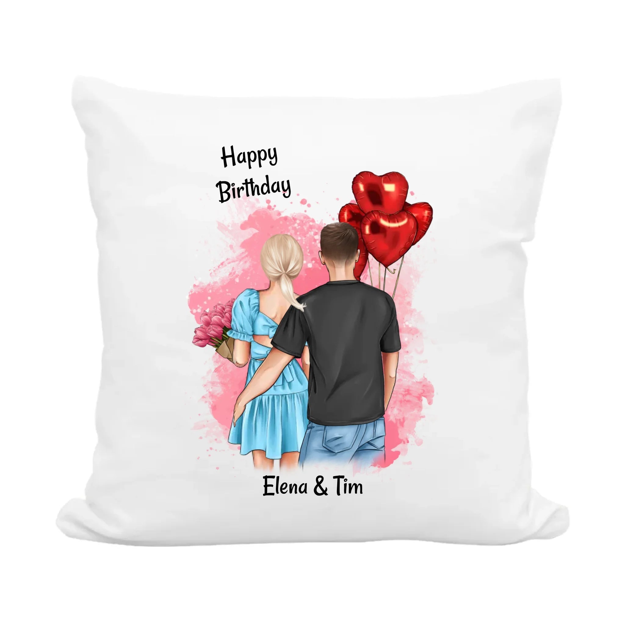 Kissen Geburtstagsgeschenk für Freundin gestalten - Cantty