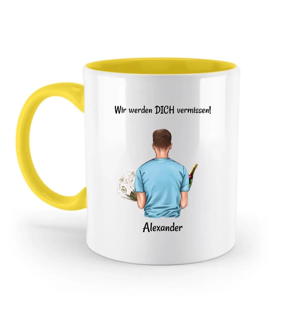 Kollege Abschied Geschenk Tasse personalisiert - Cantty