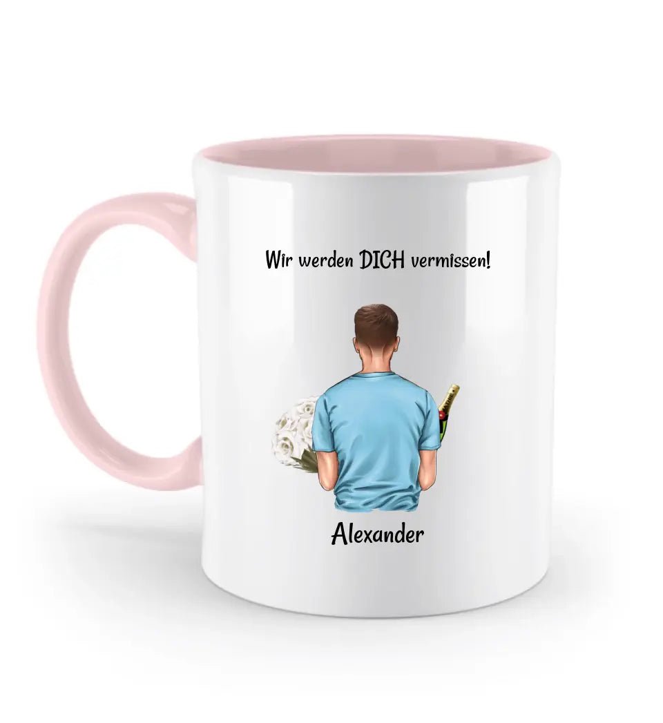 Kollege Abschied Geschenk Tasse personalisiert - Cantty
