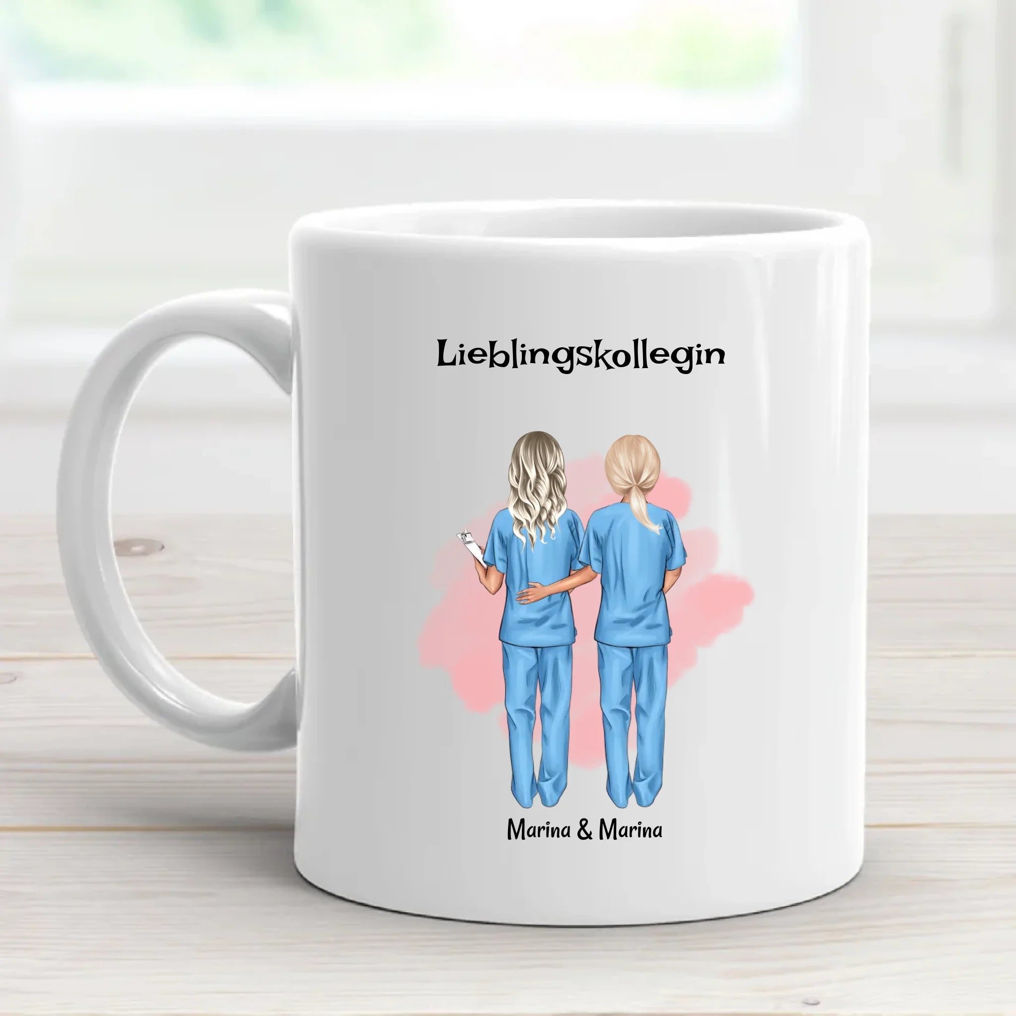 Kollegin Krankenschwester Geschenk Tasse personalisiert - Cantty