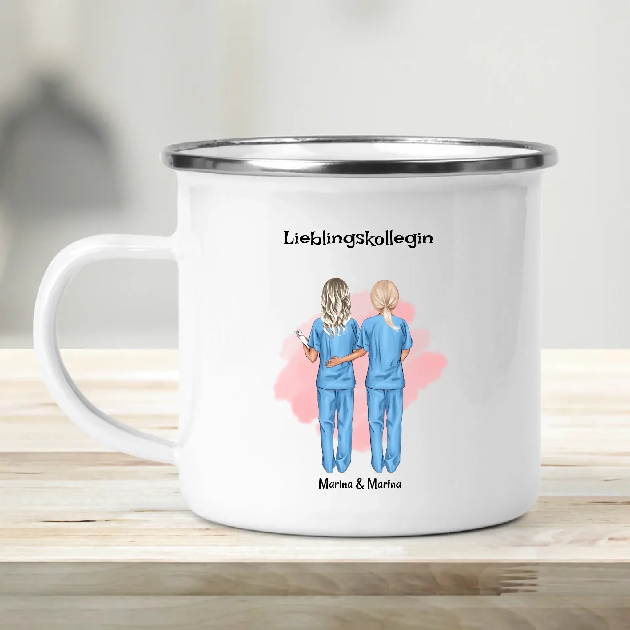 Kollegin Krankenschwester Geschenk Tasse personalisiert - Cantty