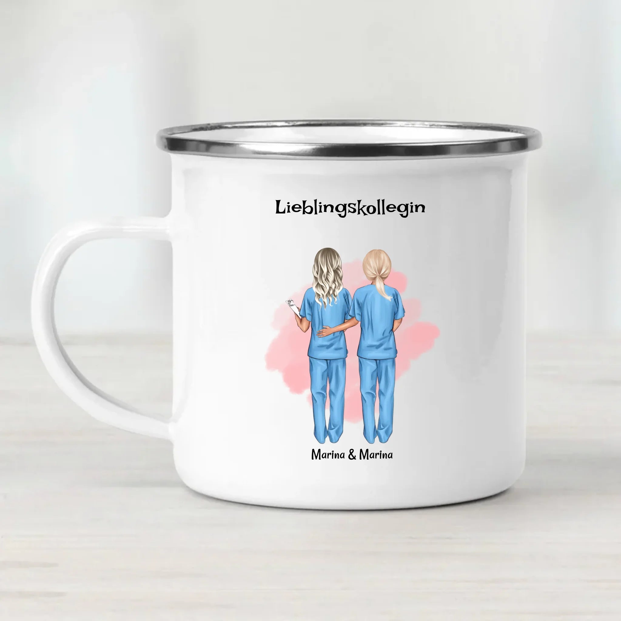 Kollegin Krankenschwester Geschenk Tasse personalisiert - Cantty