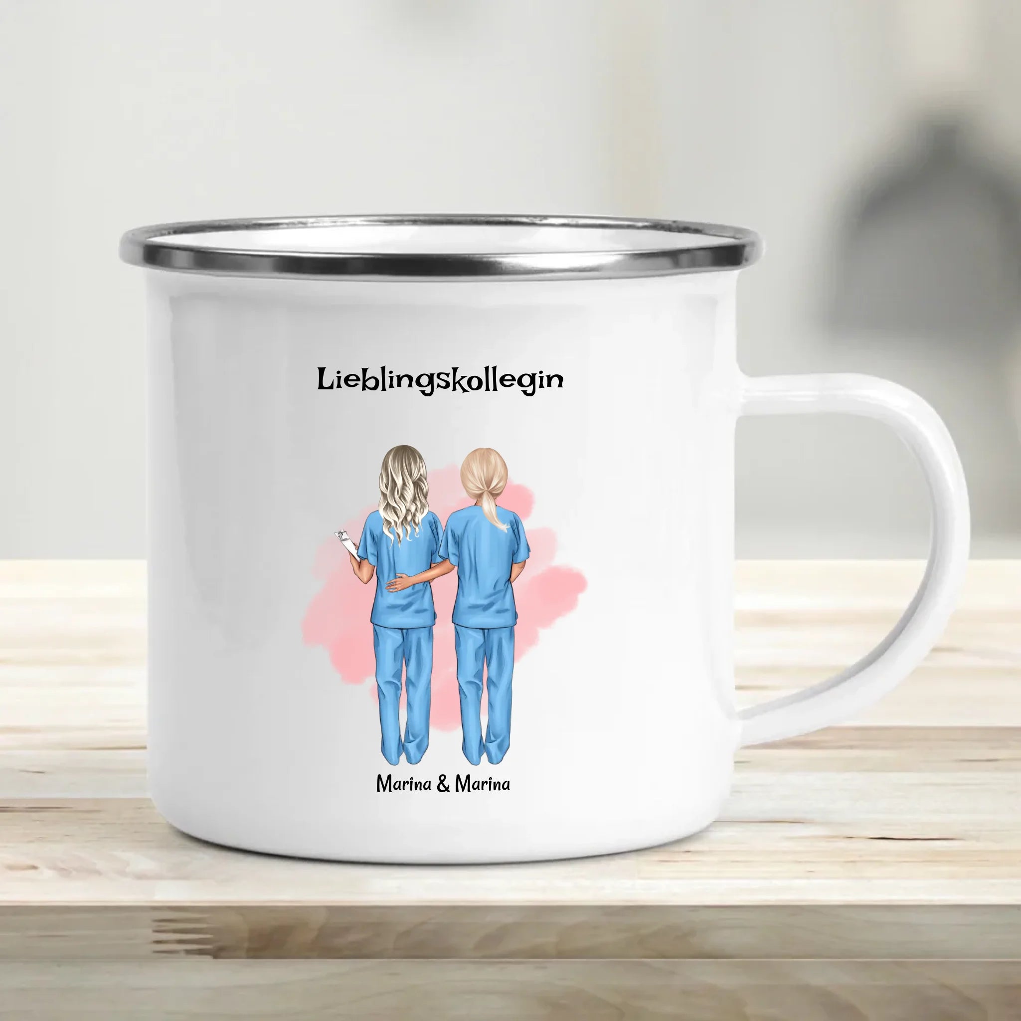 Kollegin Krankenschwester Geschenk Tasse personalisiert - Cantty