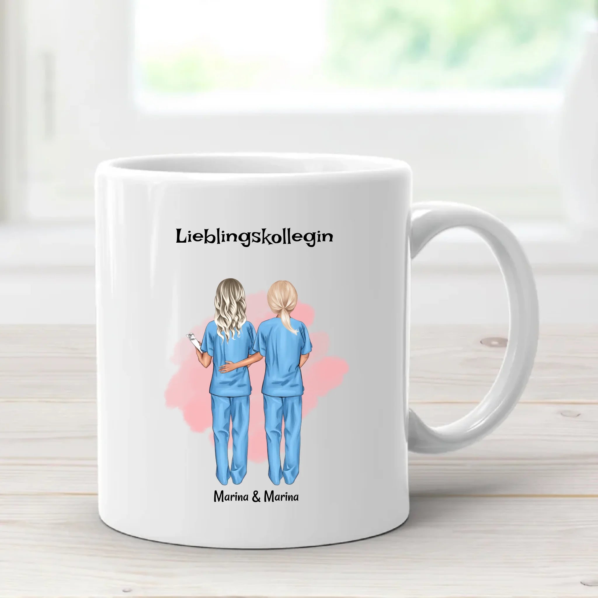 Kollegin Krankenschwester Geschenk Tasse personalisiert - Cantty