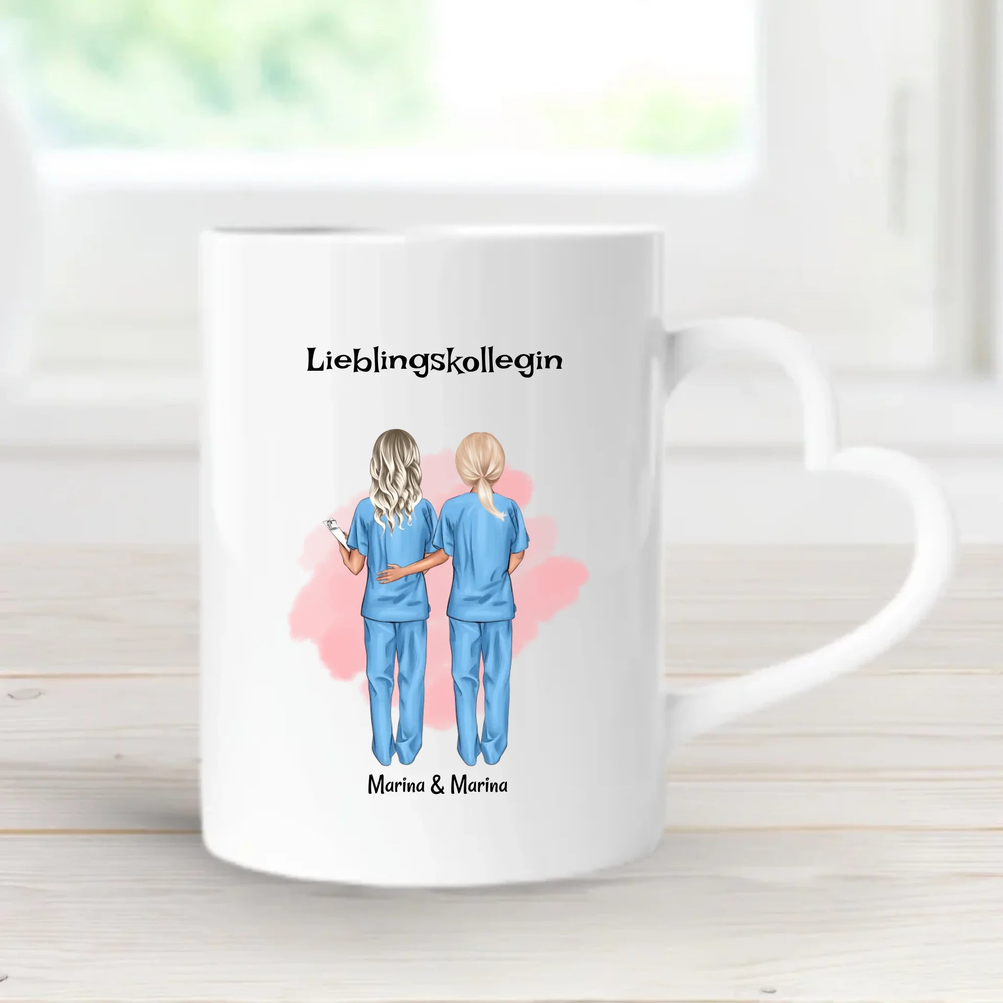 Kollegin Krankenschwester Geschenk Tasse personalisiert - Cantty