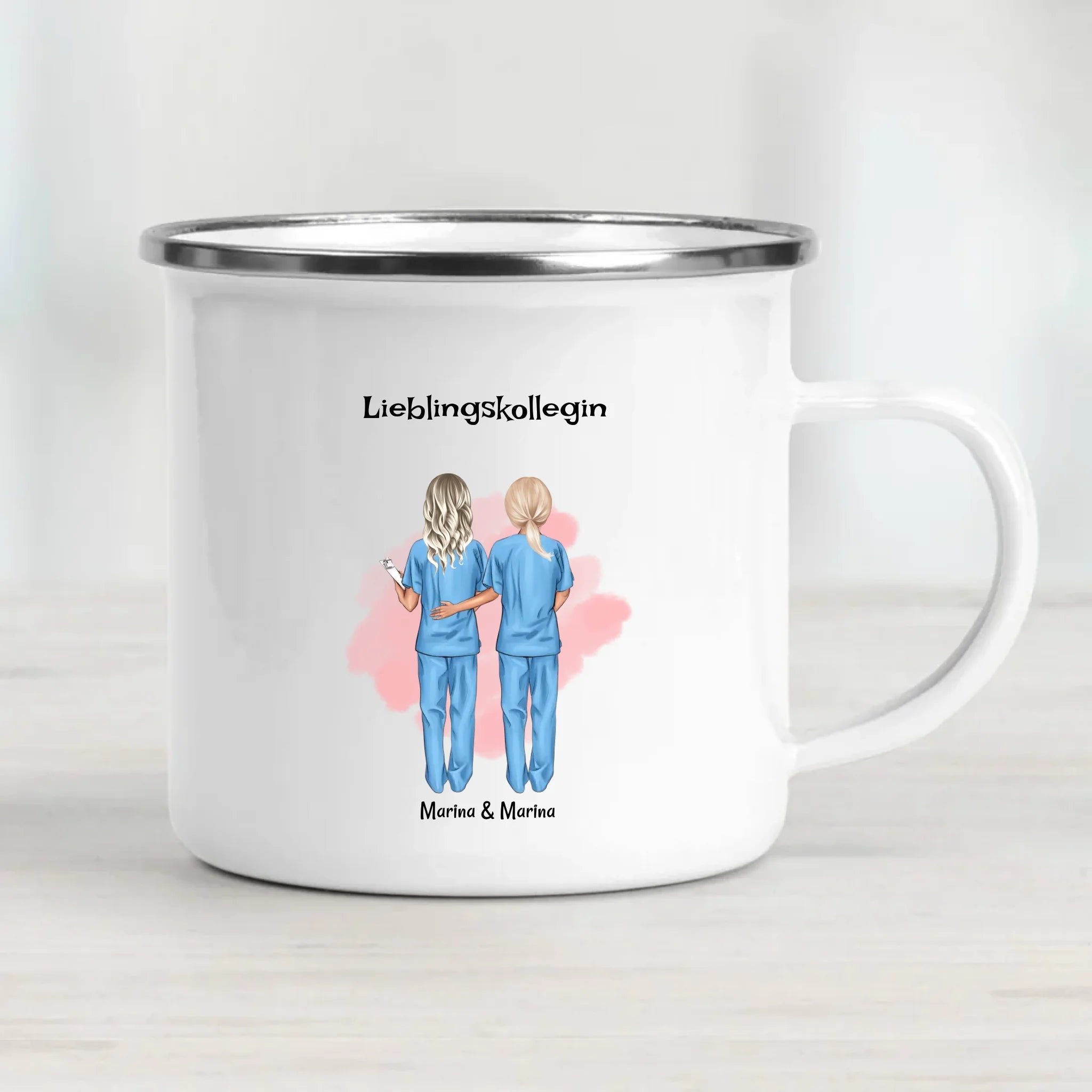 Kollegin Krankenschwester Geschenk Tasse personalisiert - Cantty