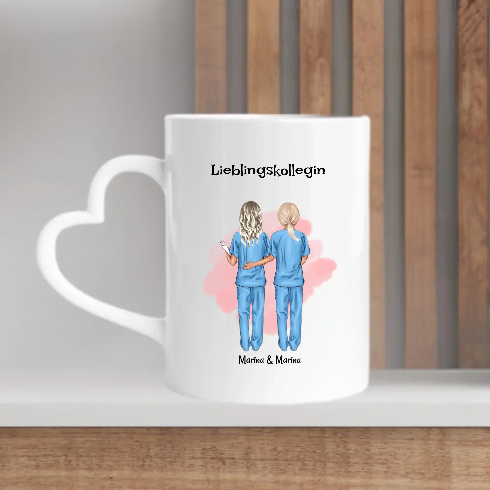Kollegin Krankenschwester Geschenk Tasse personalisiert - Cantty