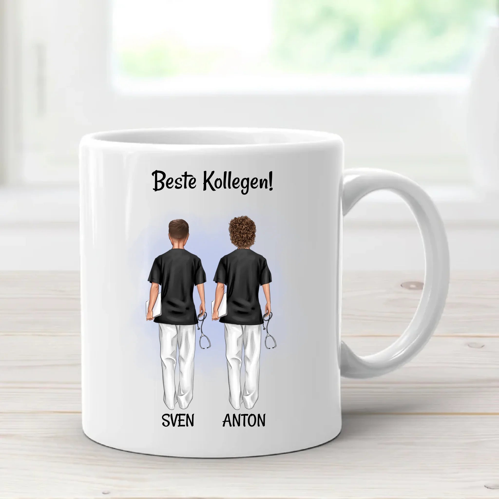 Krankenpfleger Kollegen Tasse personalisiert - Cantty