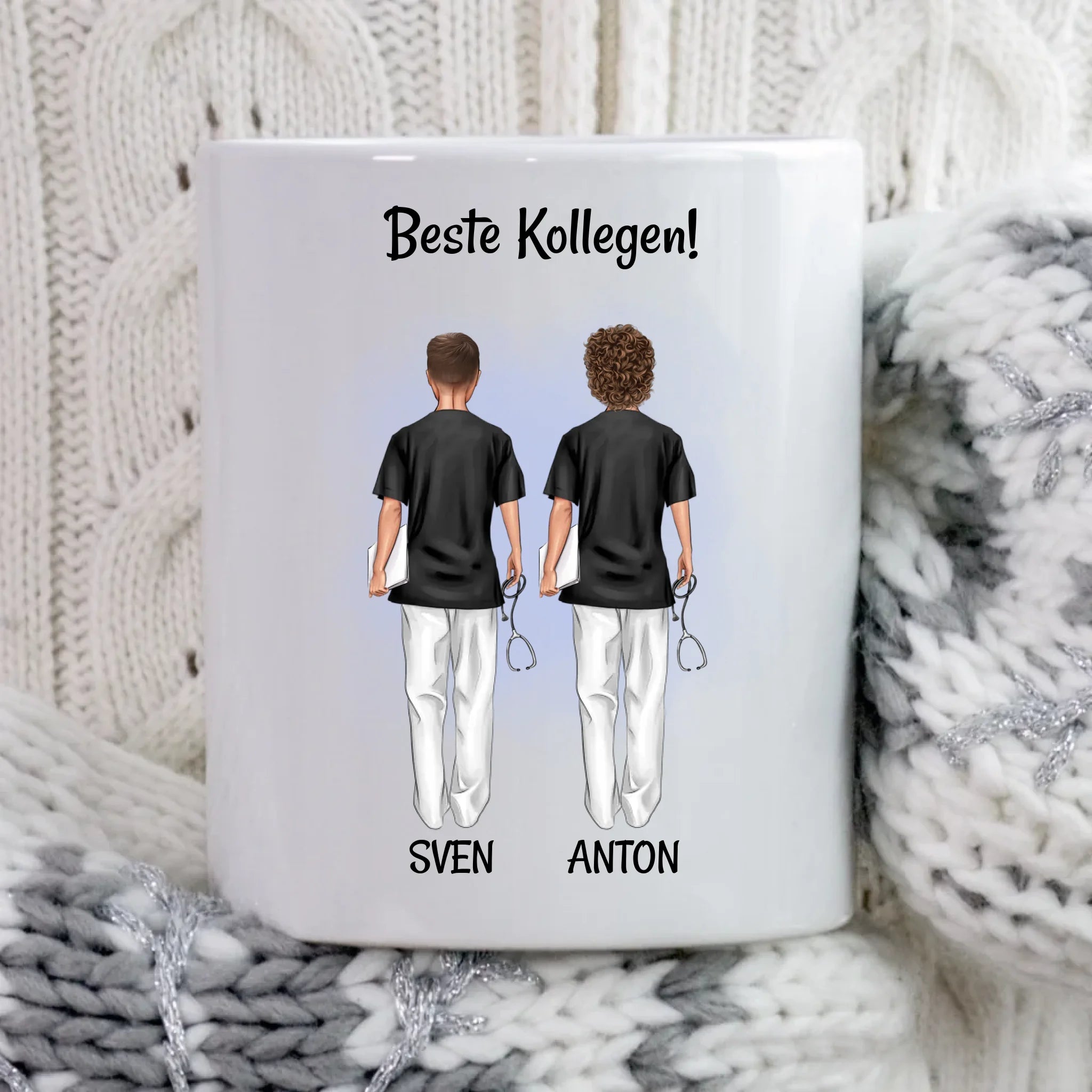 Krankenpfleger Kollegen Tasse personalisiert - Cantty