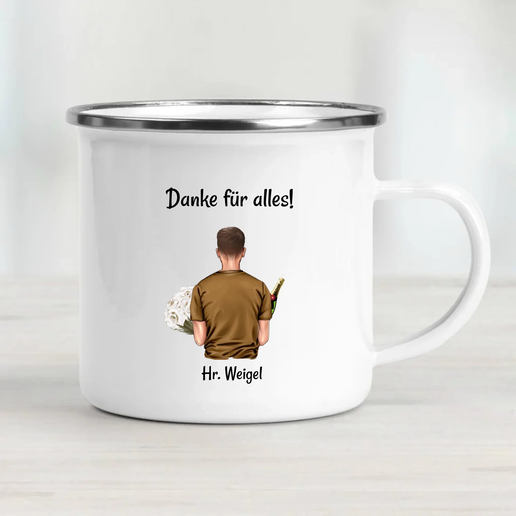 Lehrer Dankeschön Tasse Geschenk mit Name - Cantty