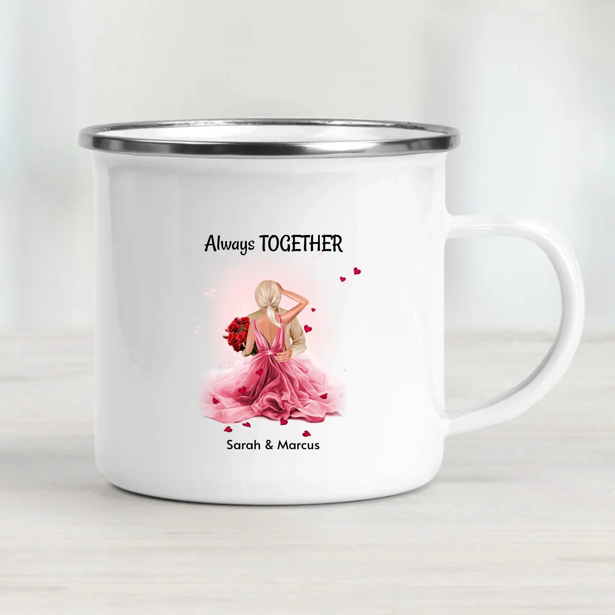Liebespaar Tasse Geschenk personalisiert - Cantty