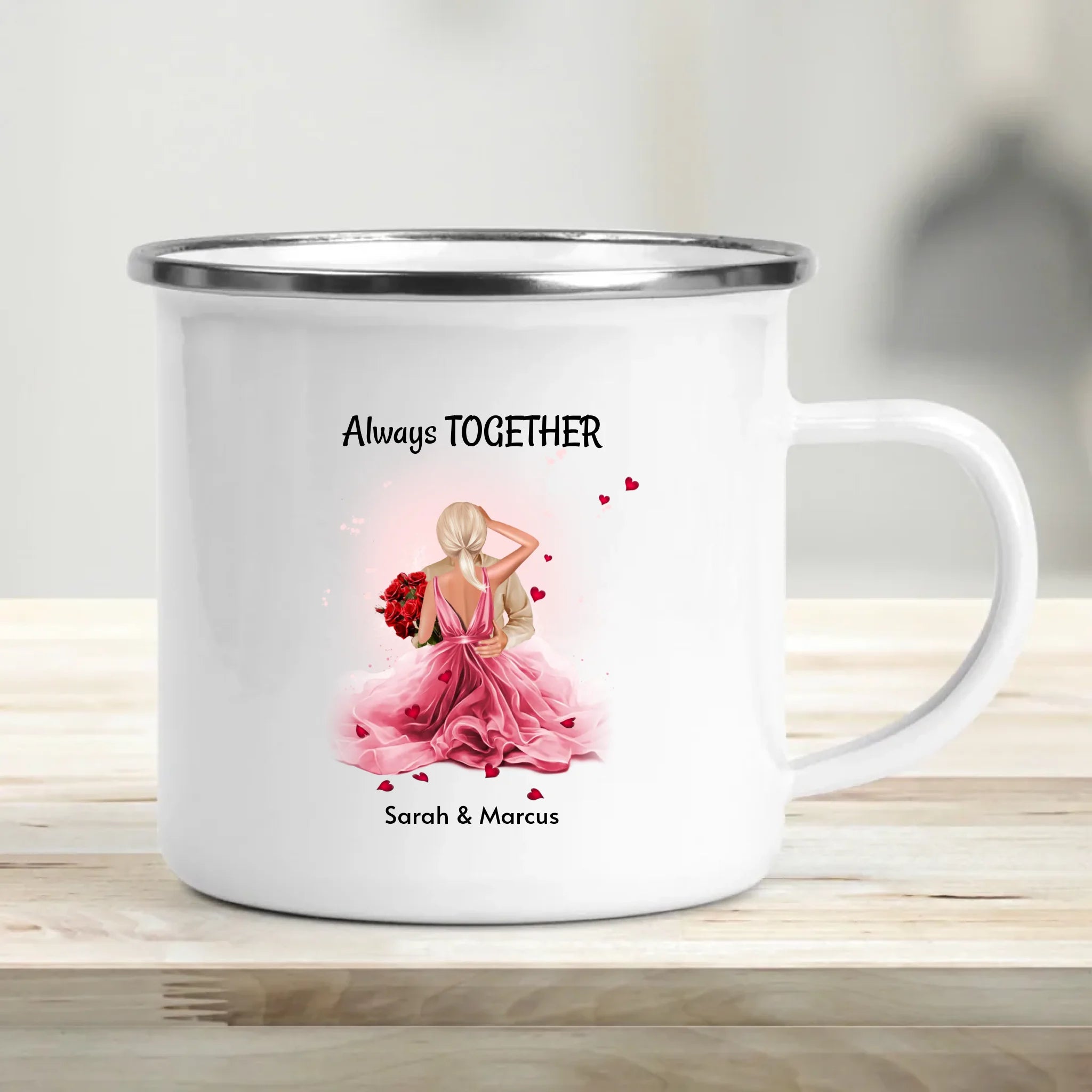 Liebespaar Tasse Geschenk personalisiert - Cantty