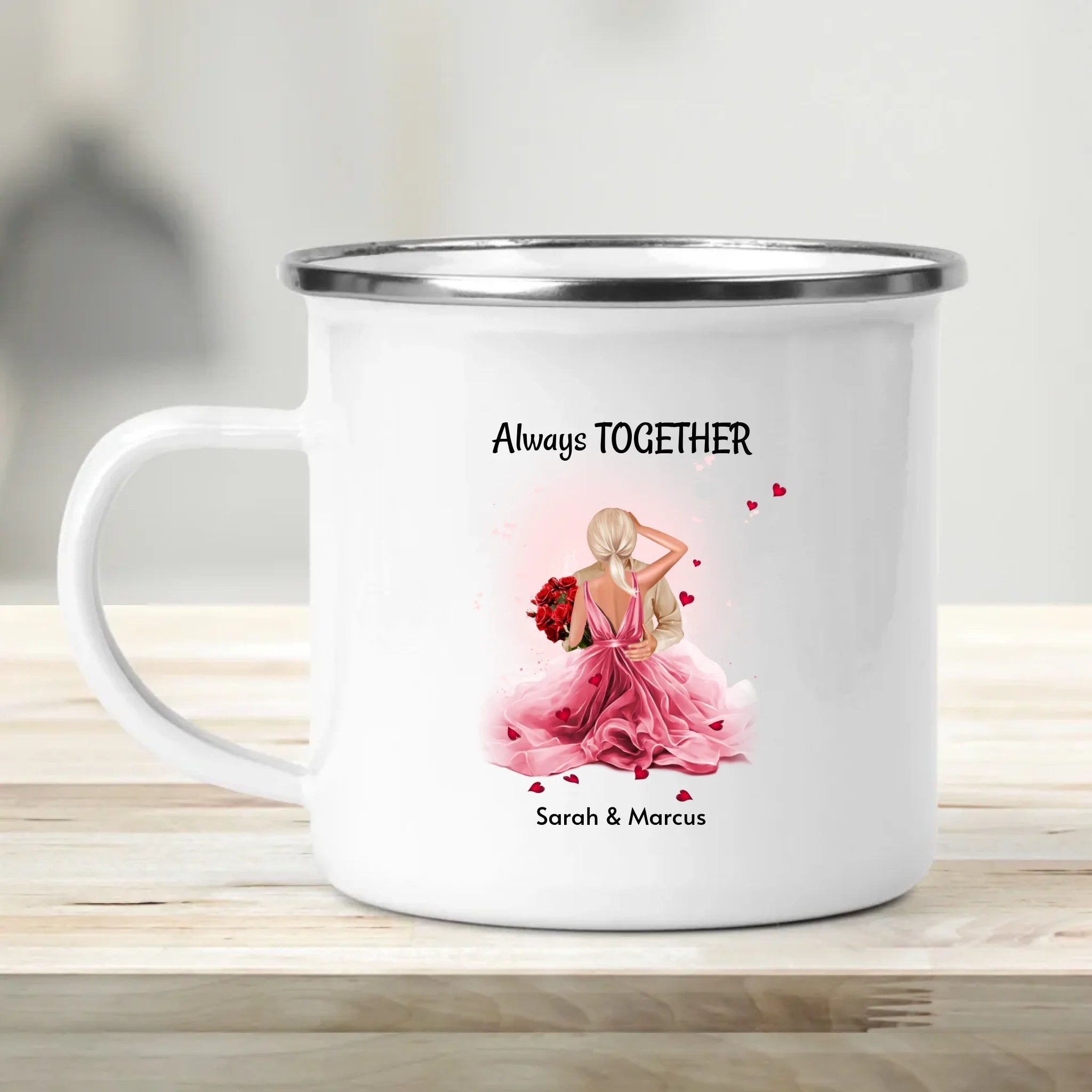 Liebespaar Tasse Geschenk personalisiert - Cantty