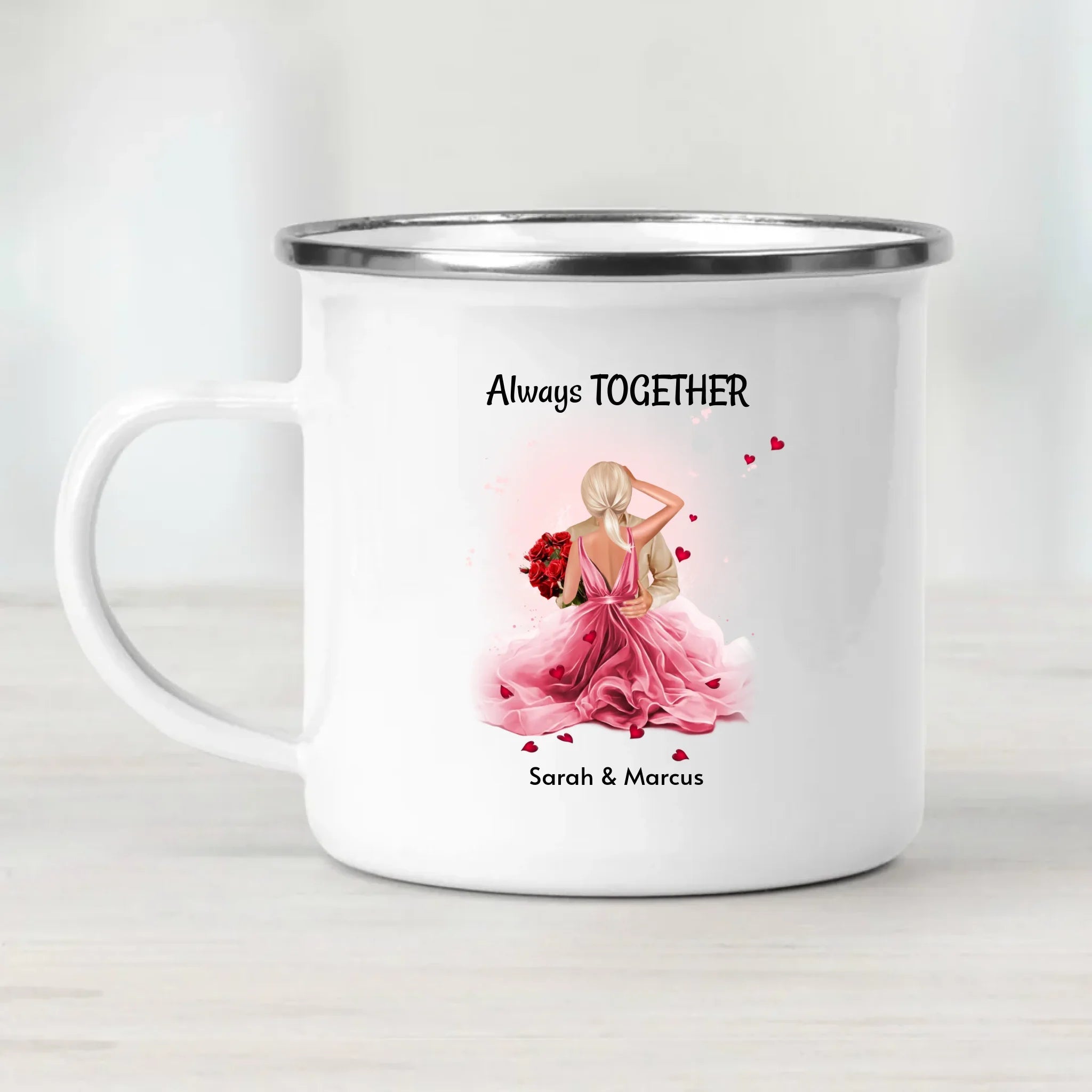 Liebespaar Tasse Geschenk personalisiert - Cantty