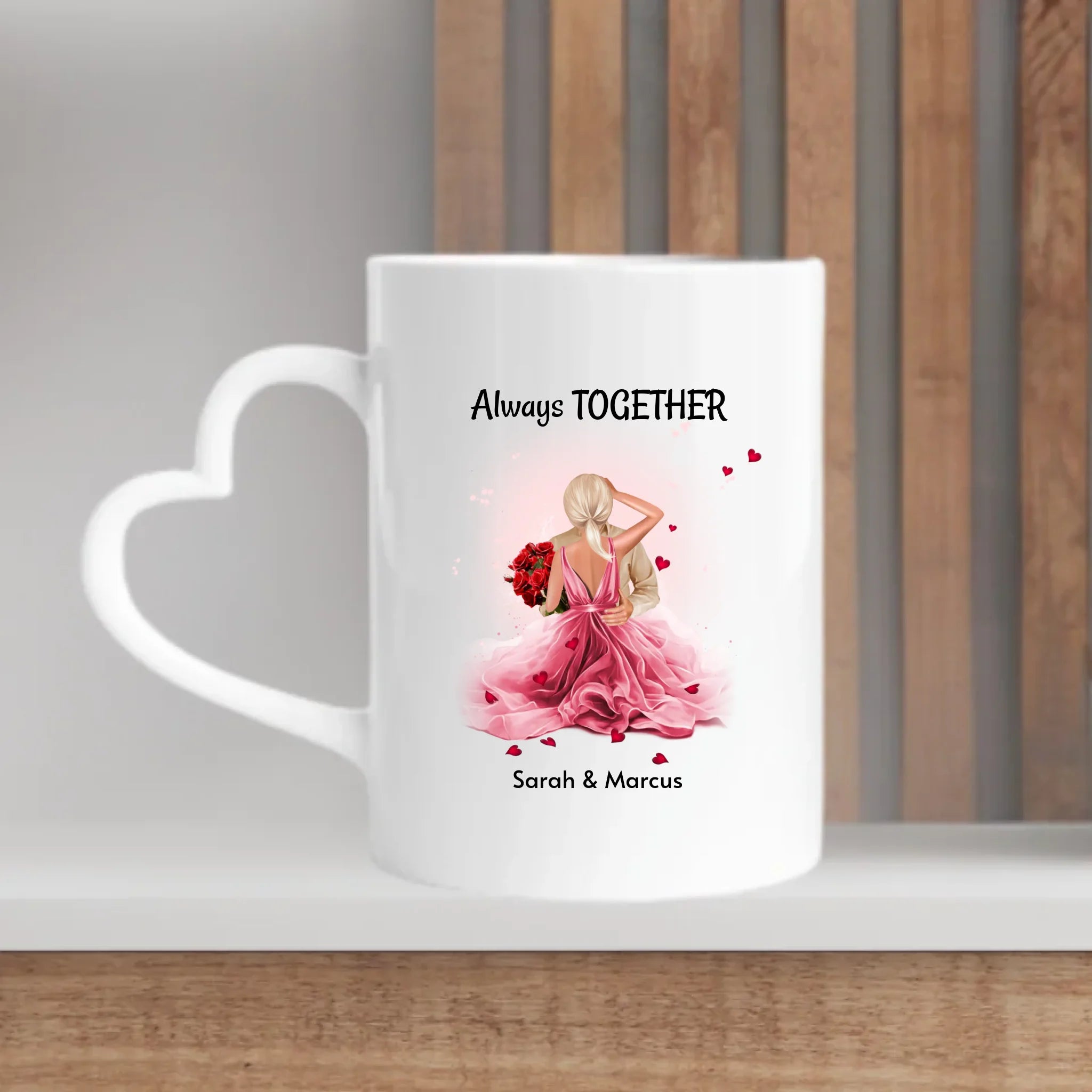 Liebespaar Tasse Geschenk personalisiert - Cantty