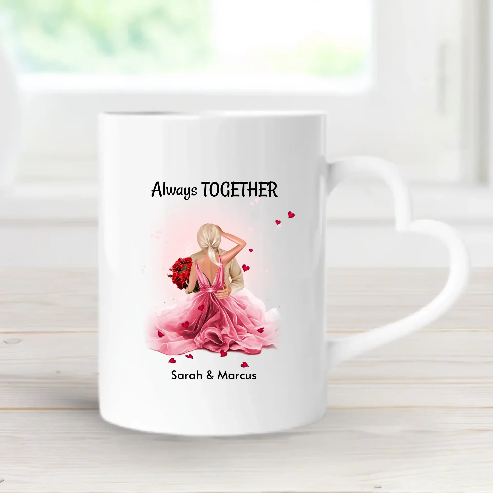 Liebespaar Tasse Geschenk personalisiert - Cantty