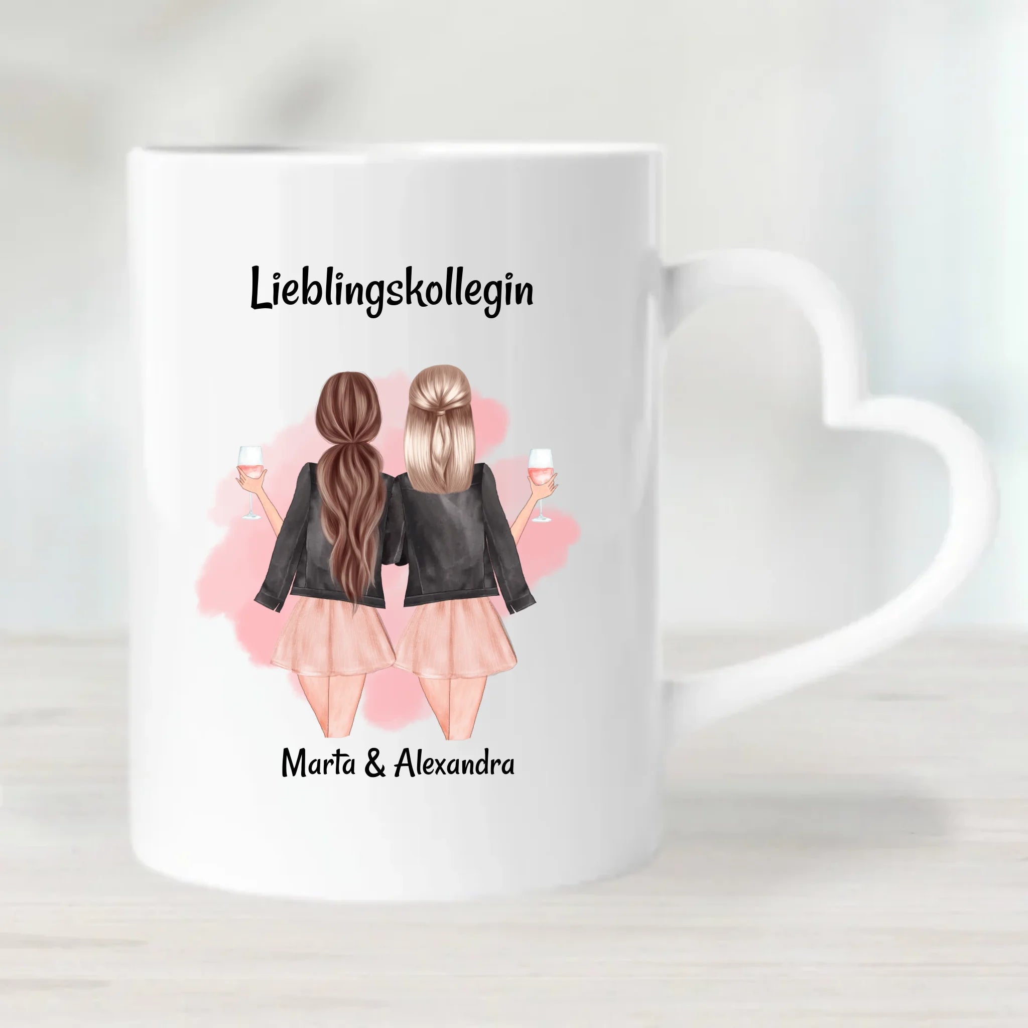 Lieblingskollegin Geschenk Tasse personalisiert - Cantty