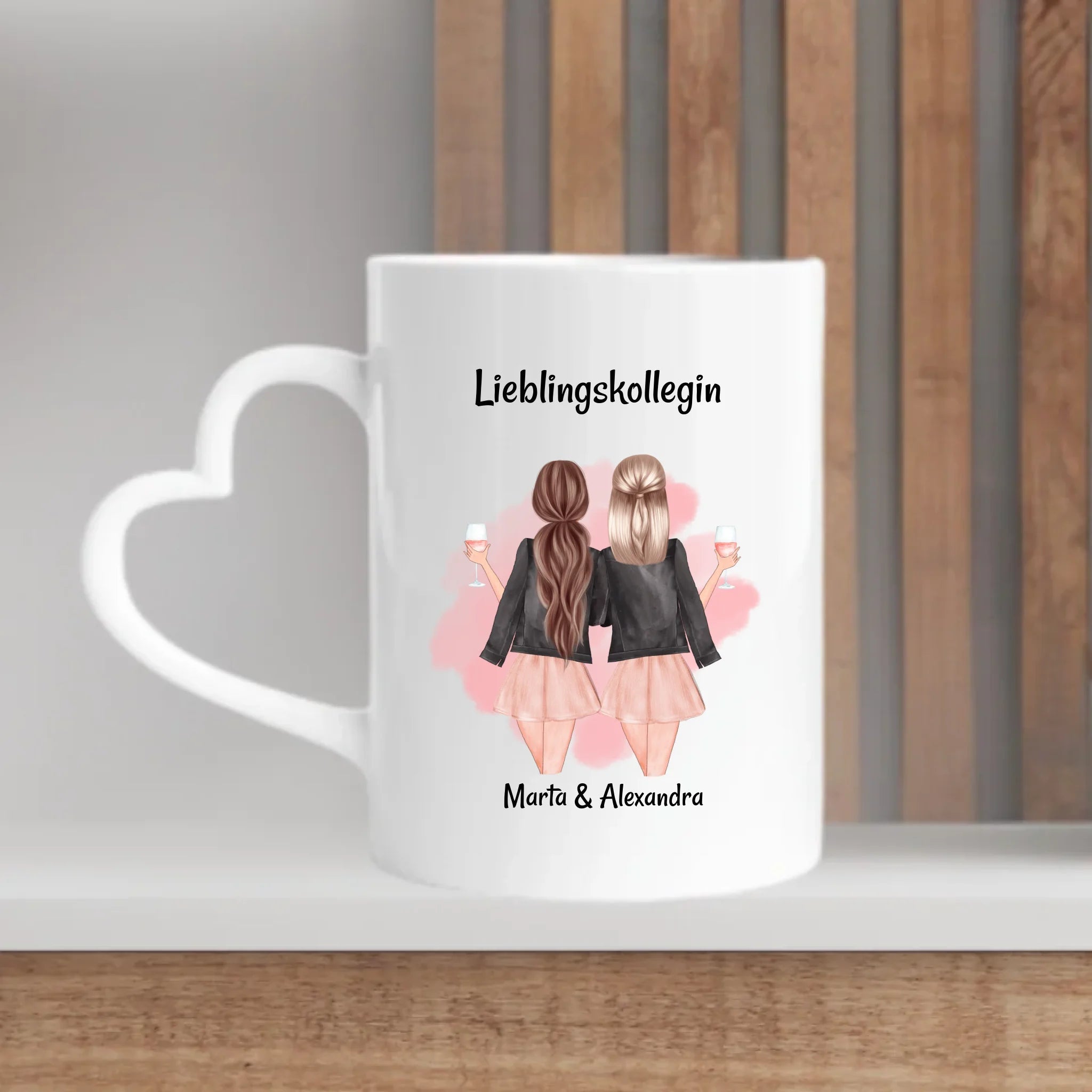 Lieblingskollegin Geschenk Tasse personalisiert - Cantty