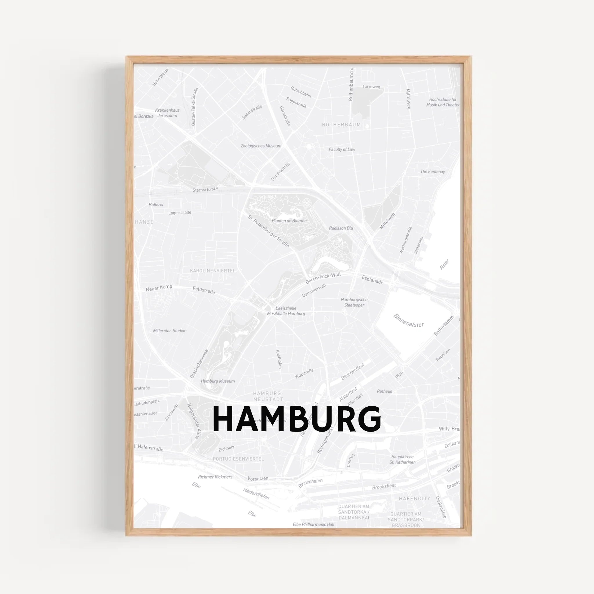 Lieblingsstadt Stadtkarte Koordinatenposter personalisiert gestalten - Cantty