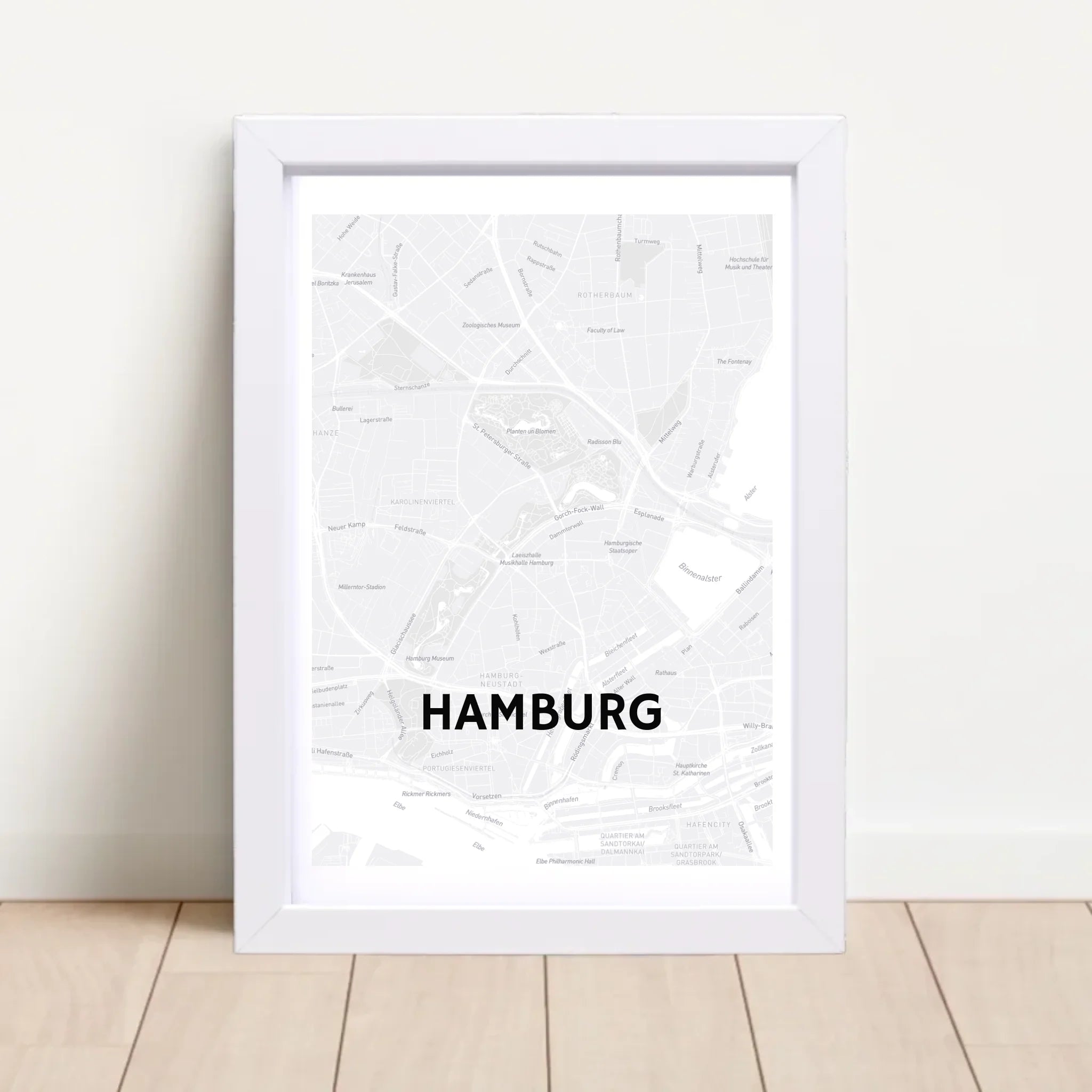 Lieblingsstadt Stadtkarte Koordinatenposter personalisiert gestalten - Cantty