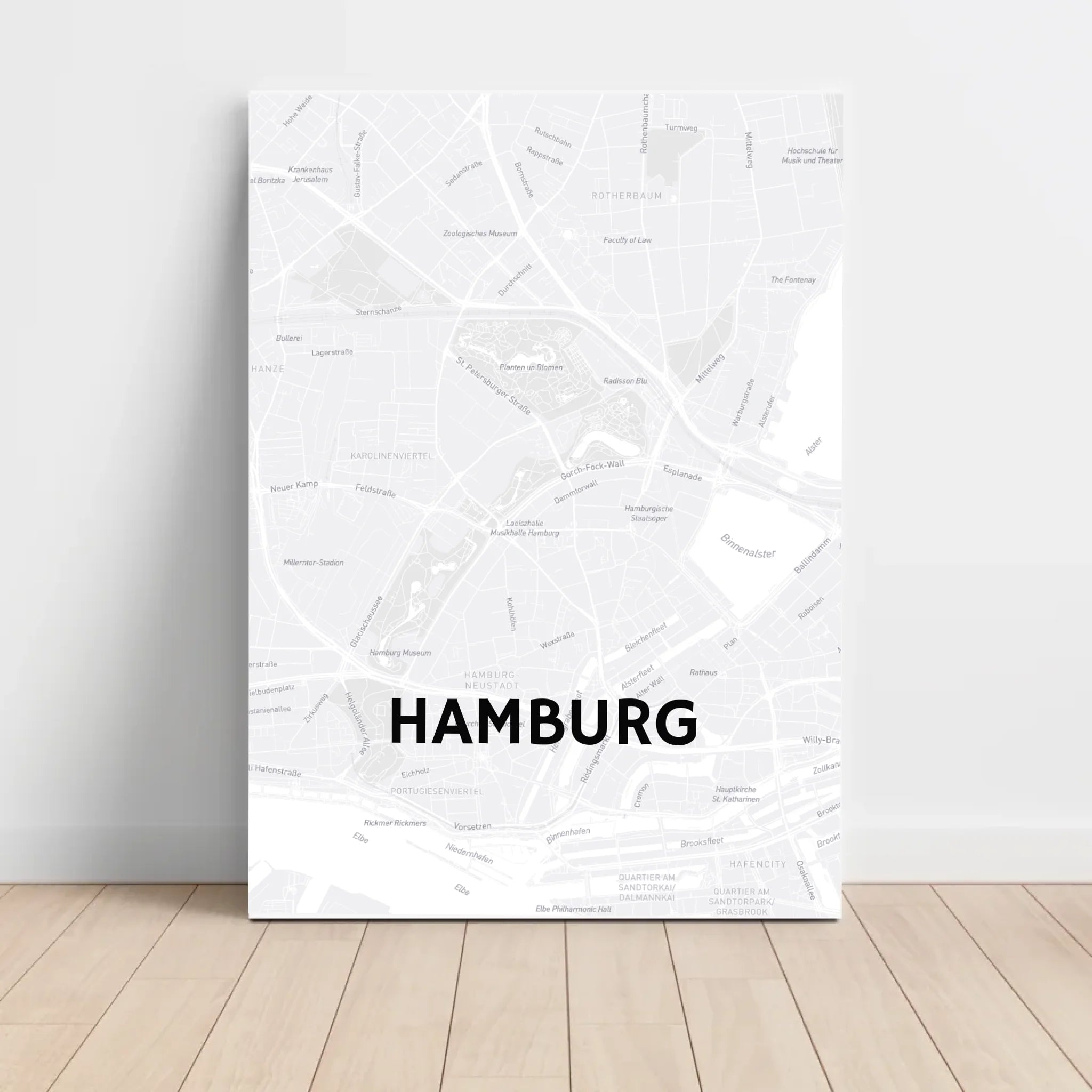 Lieblingsstadt Stadtkarte Koordinatenposter personalisiert gestalten - Cantty
