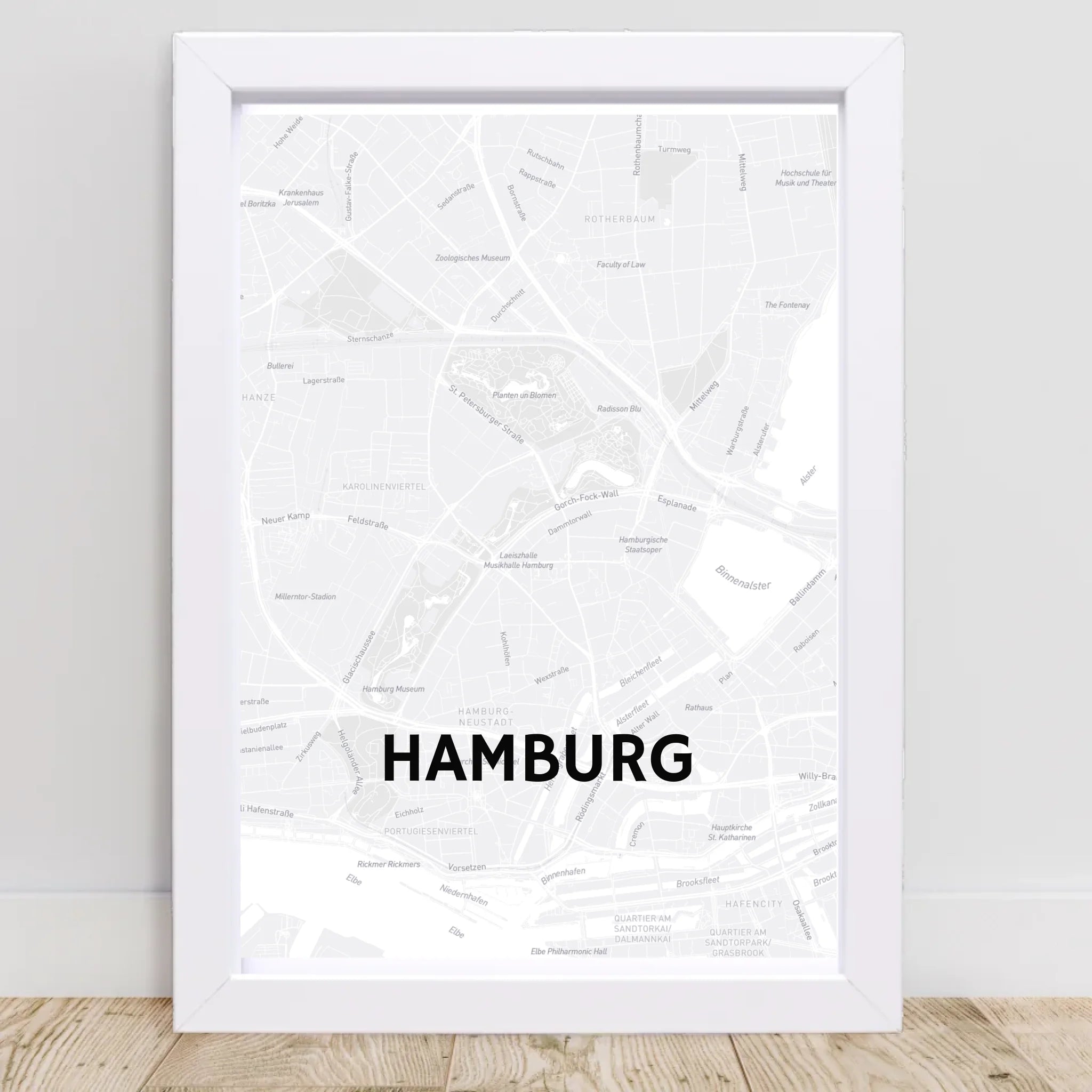 Lieblingsstadt Stadtkarte Koordinatenposter personalisiert gestalten - Cantty