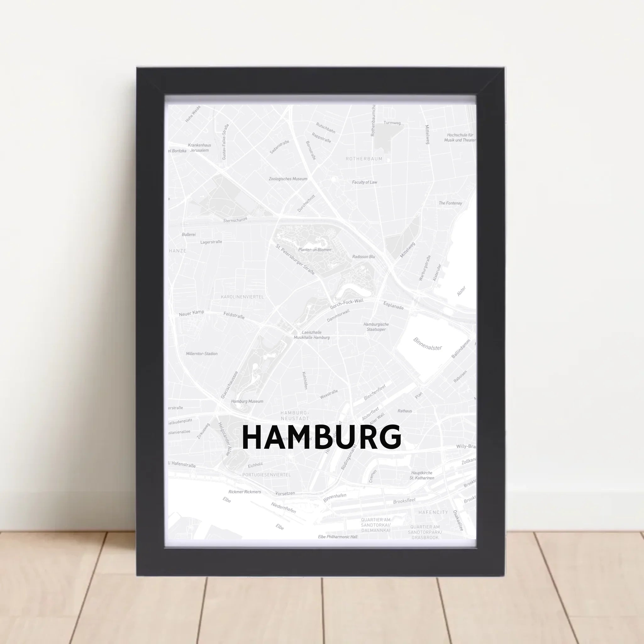 Lieblingsstadt Stadtkarte Koordinatenposter personalisiert gestalten - Cantty