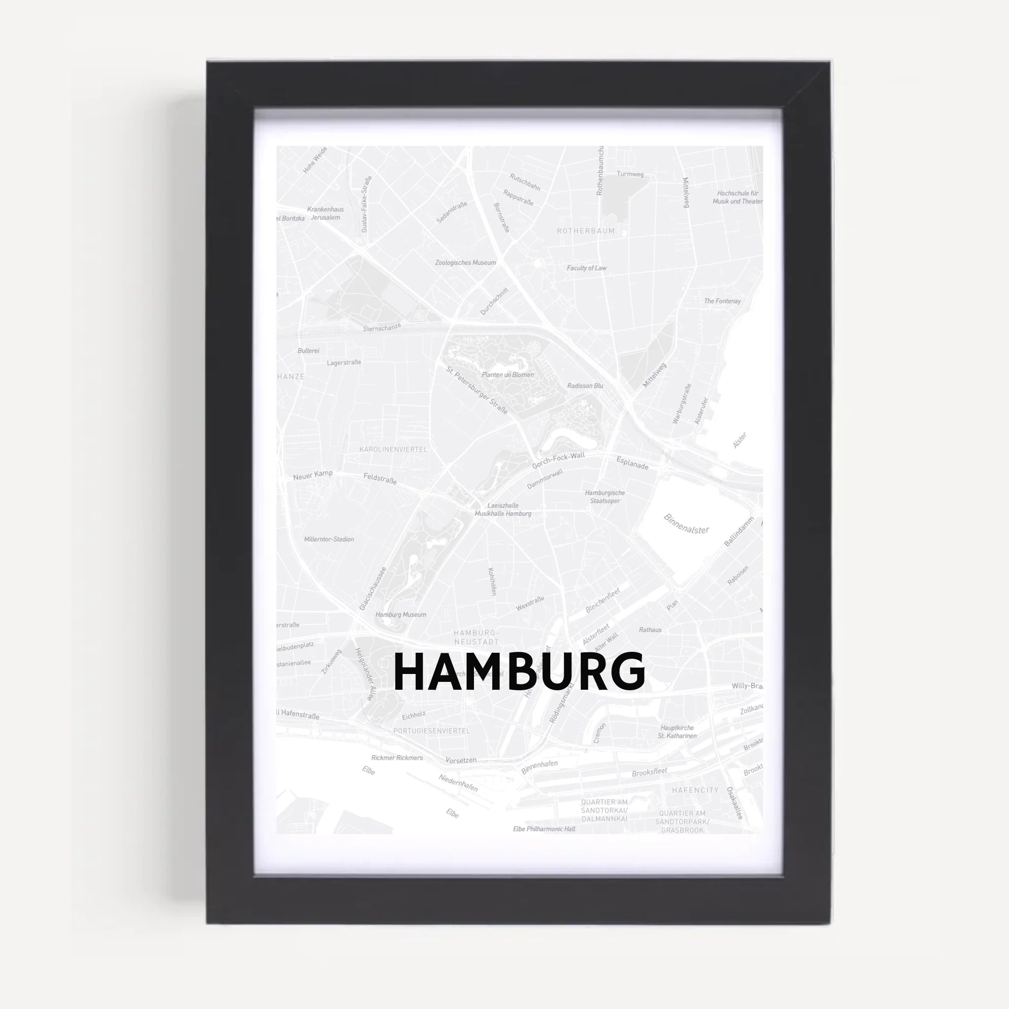 Lieblingsstadt Stadtkarte Koordinatenposter personalisiert gestalten - Cantty