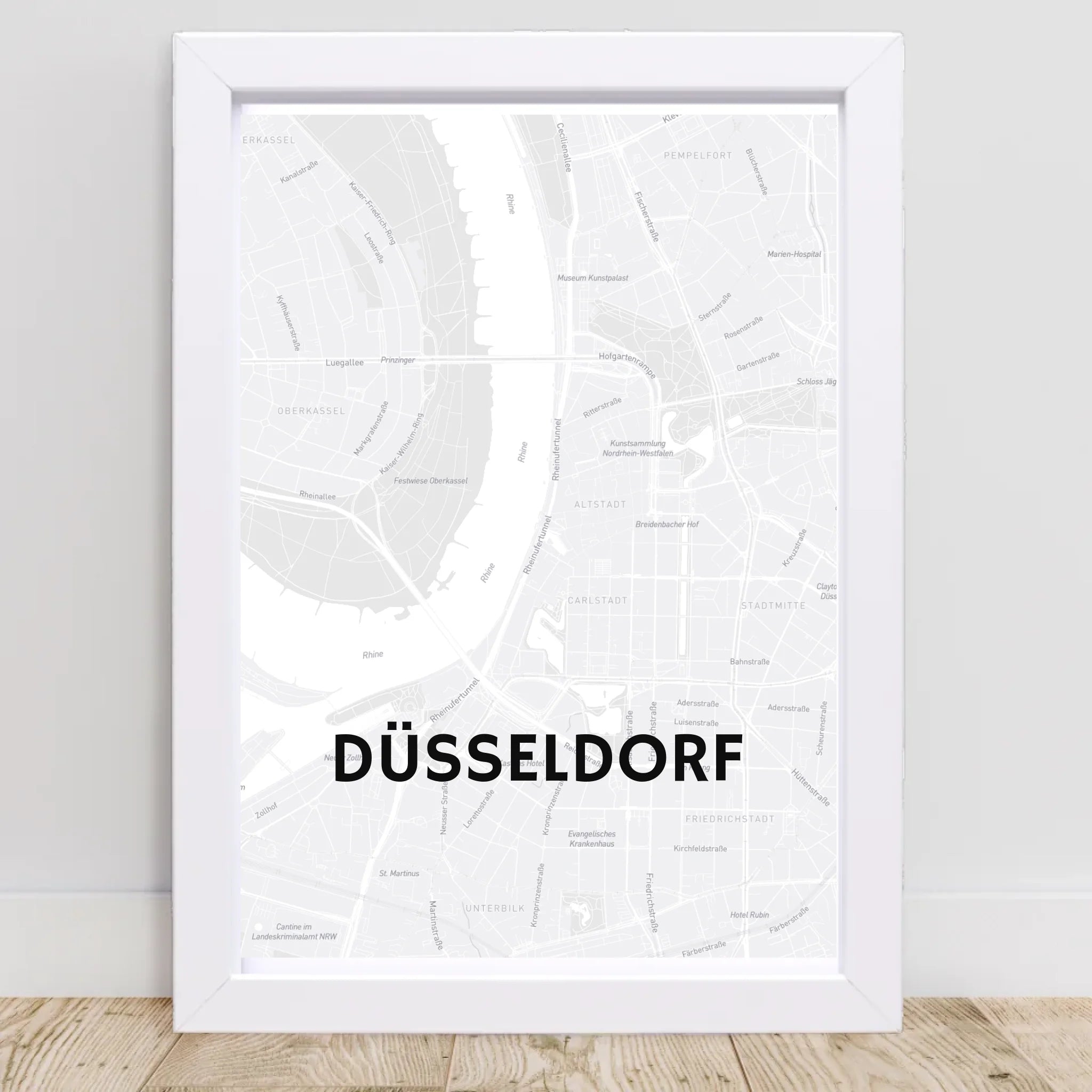 Lieblingsstadt Stadtkarte Poster mit Koordinaten personalisiert - Cantty