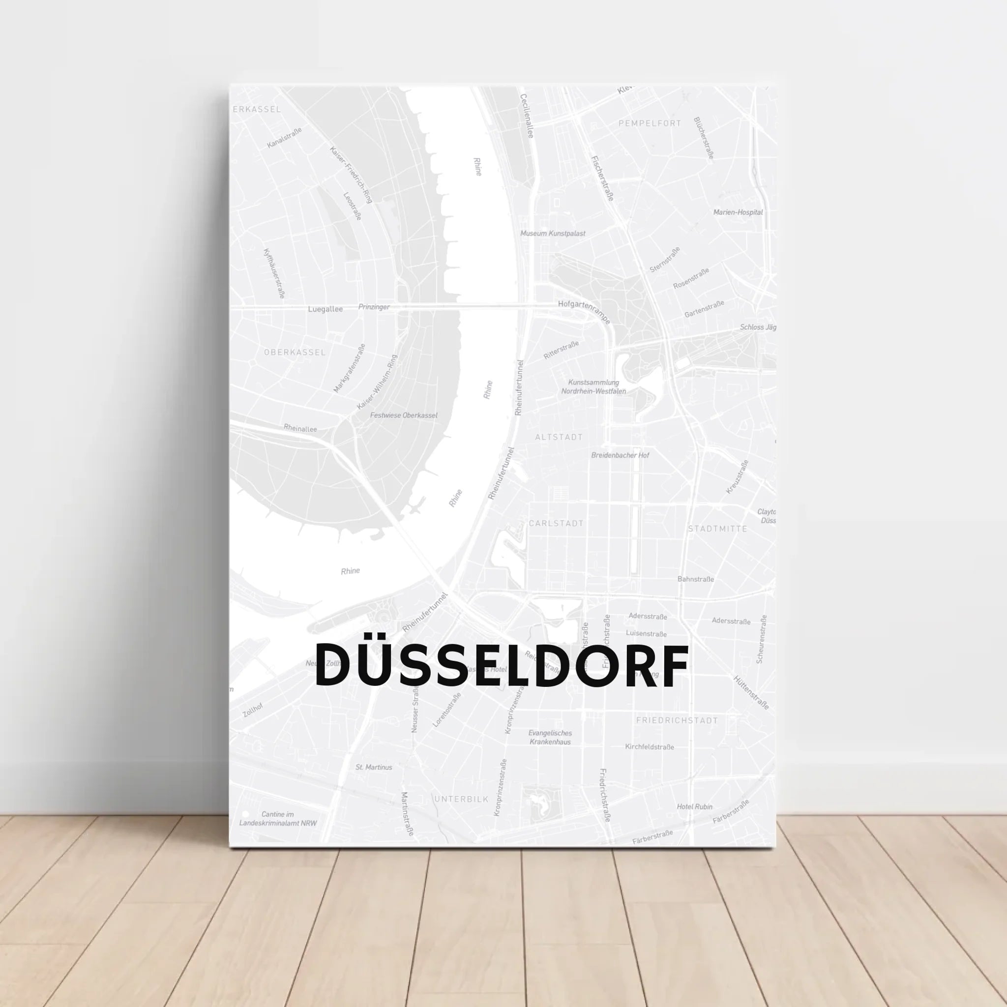 Lieblingsstadt Stadtkarte Poster mit Koordinaten personalisiert - Cantty