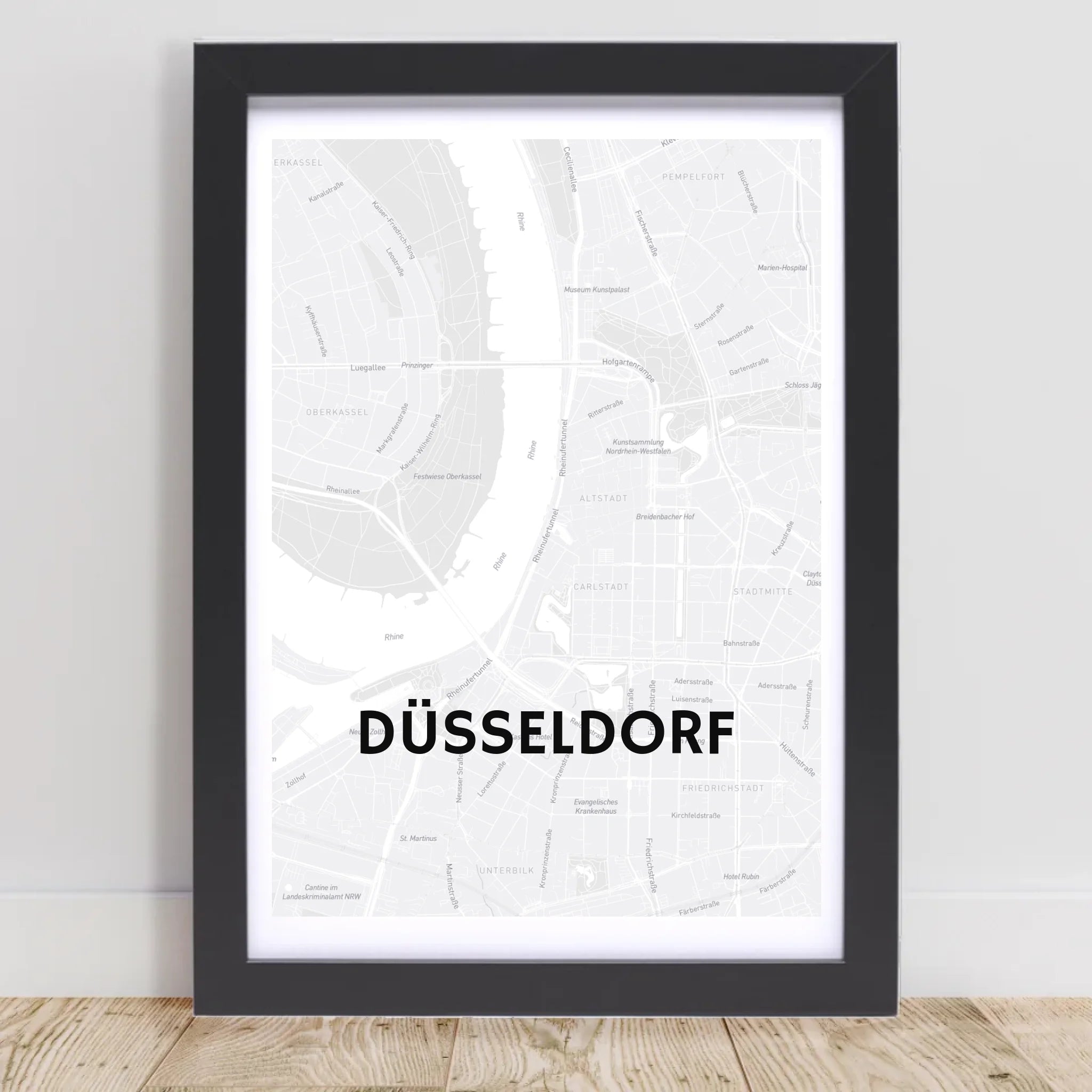 Lieblingsstadt Stadtkarte Poster mit Koordinaten personalisiert - Cantty