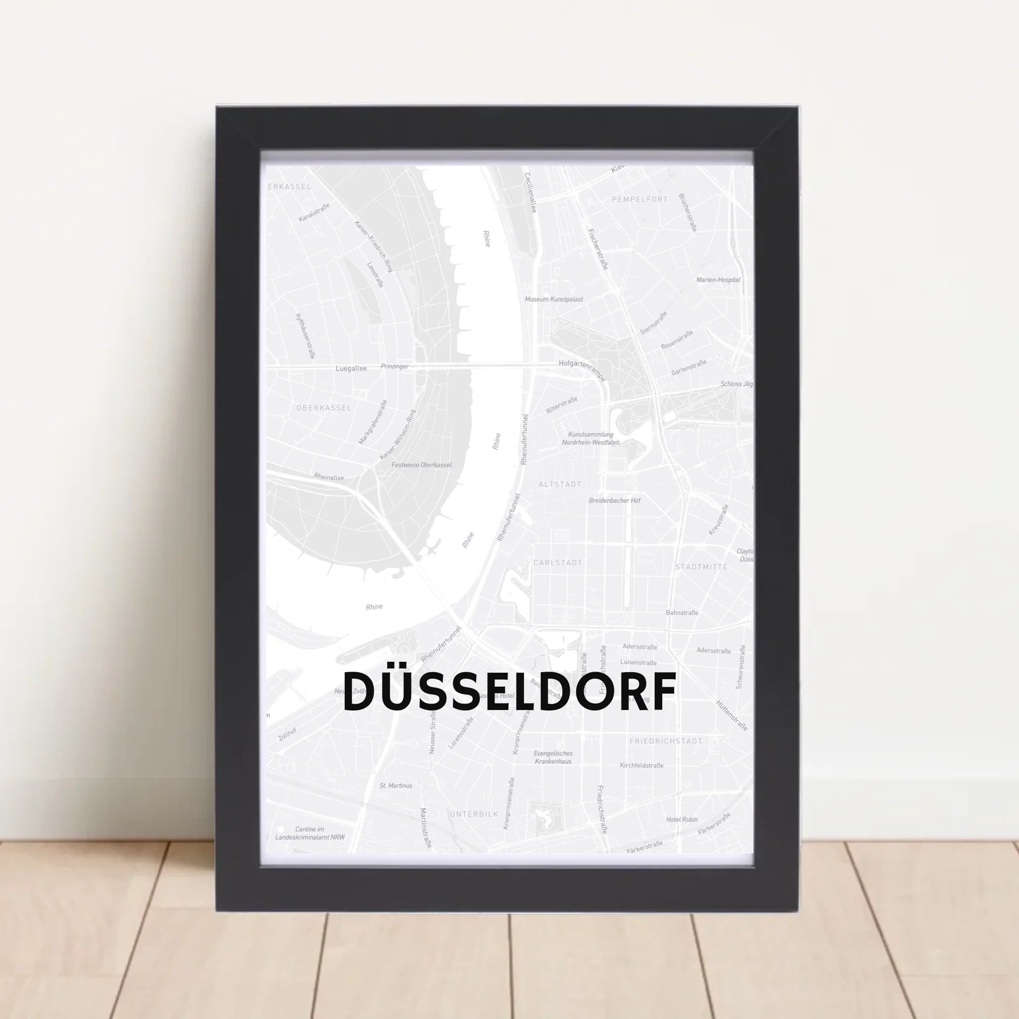 Lieblingsstadt Stadtkarte Poster mit Koordinaten personalisiert - Cantty