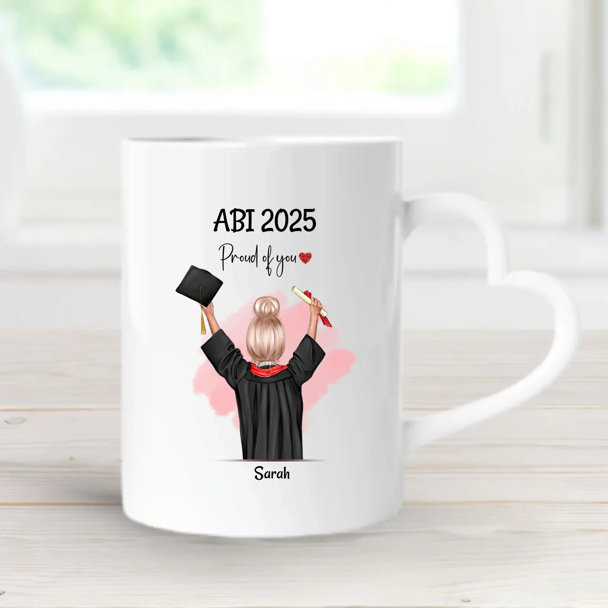 Mädchen Abi Tasse Geschenk personalisiert - Cantty