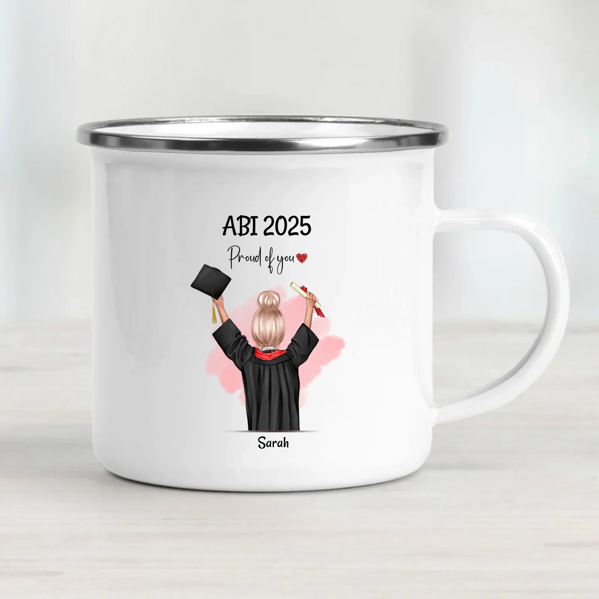 Mädchen Abi Tasse Geschenk personalisiert - Cantty