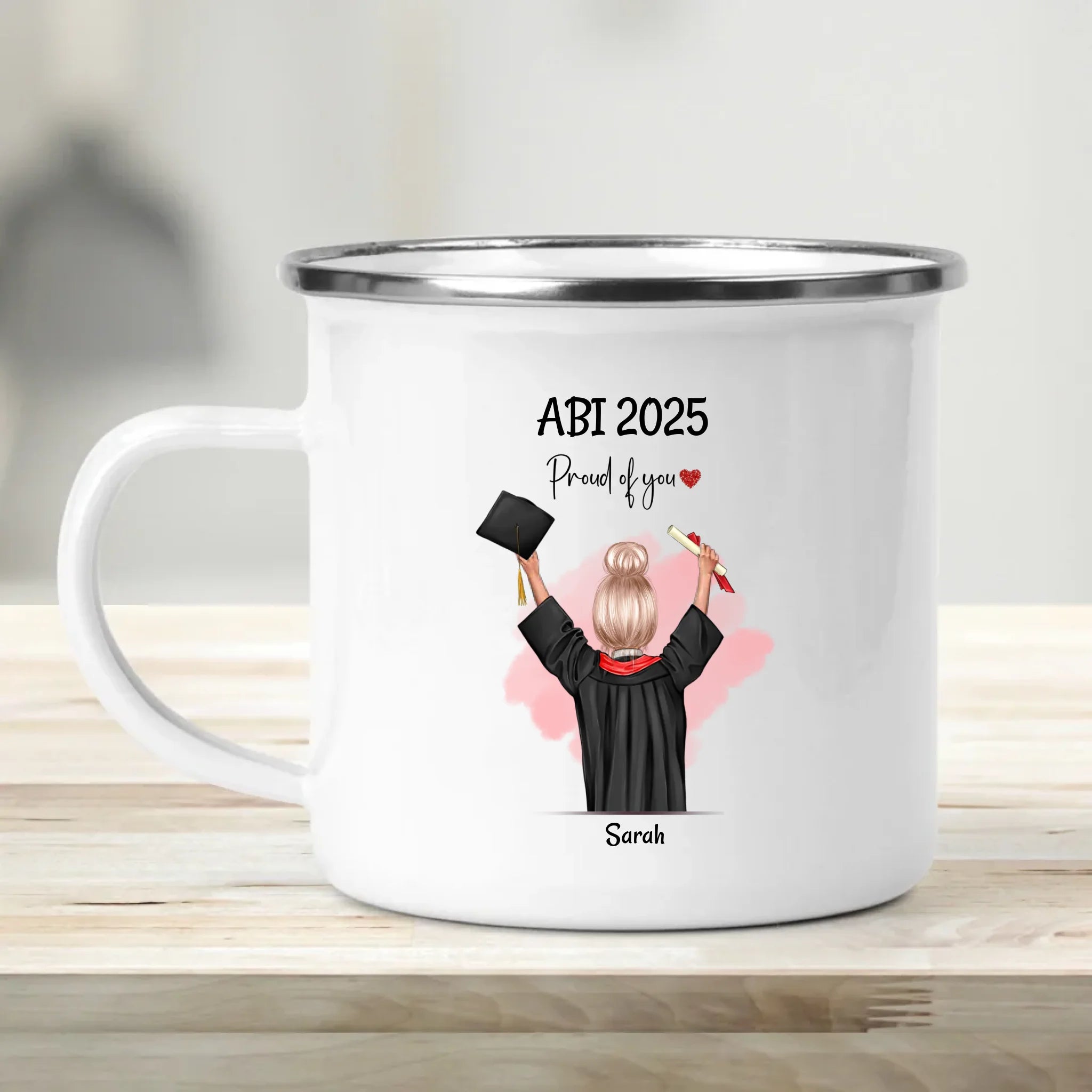 Mädchen Abi Tasse Geschenk personalisiert - Cantty