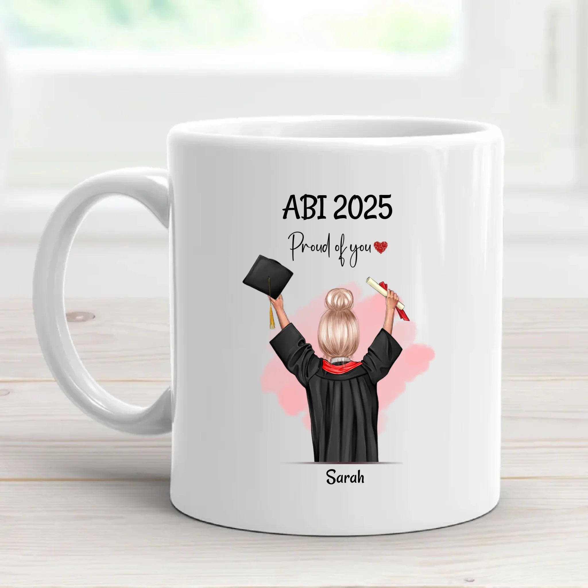 Mädchen Abi Tasse Geschenk personalisiert - Cantty