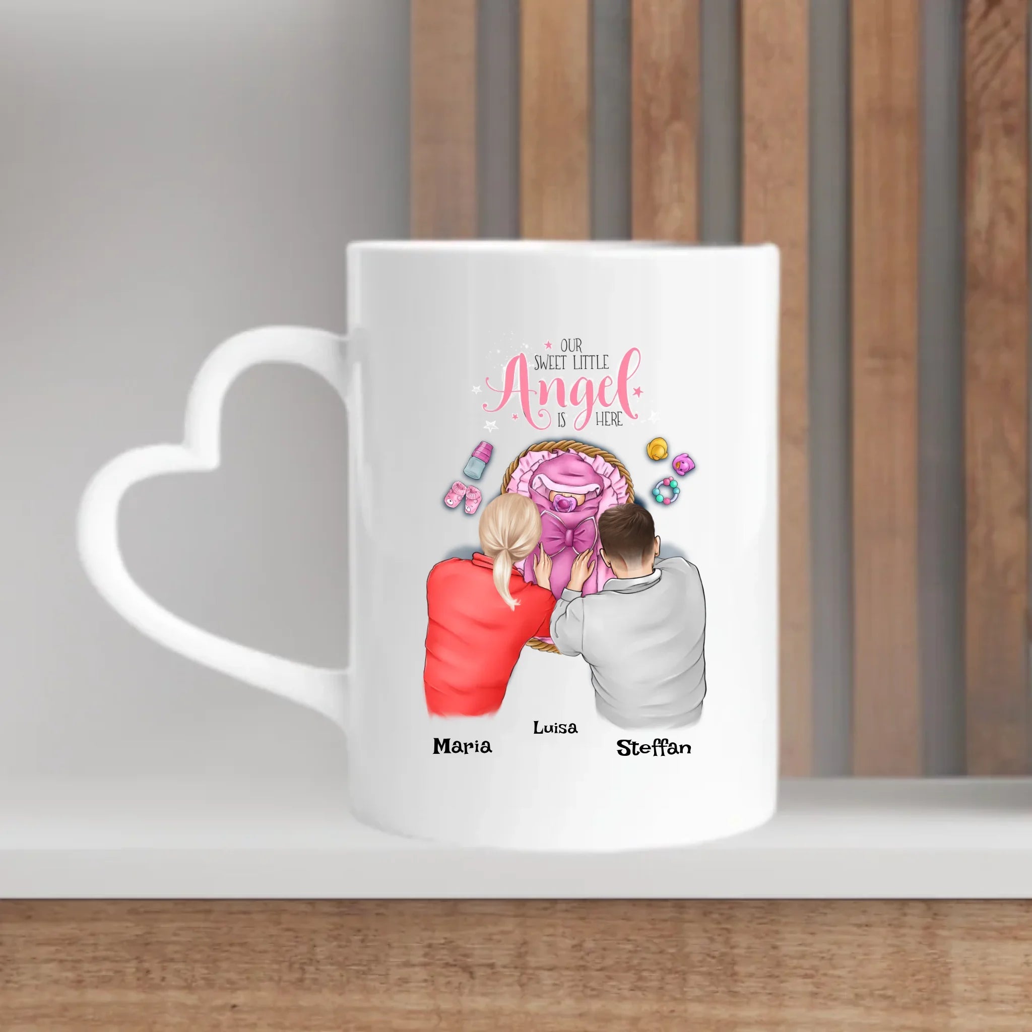 Mädchen Baby Tasse Geschenk Geburt - Cantty