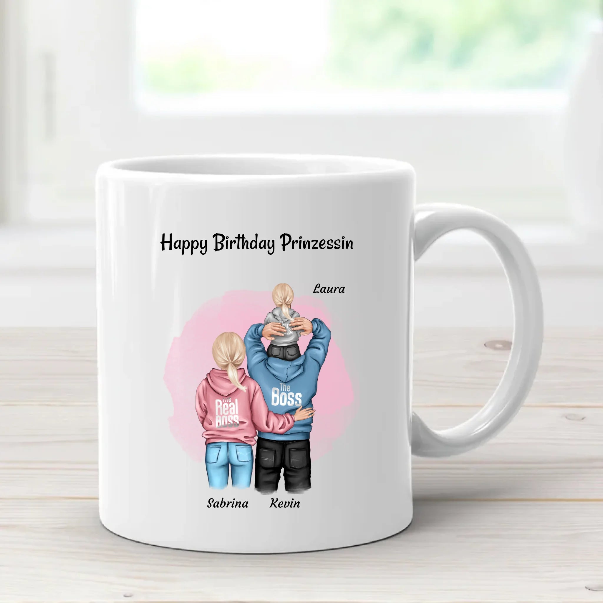 Mädchen Geburtstagsgeschenk Tasse von Eltern personalisiert - Cantty