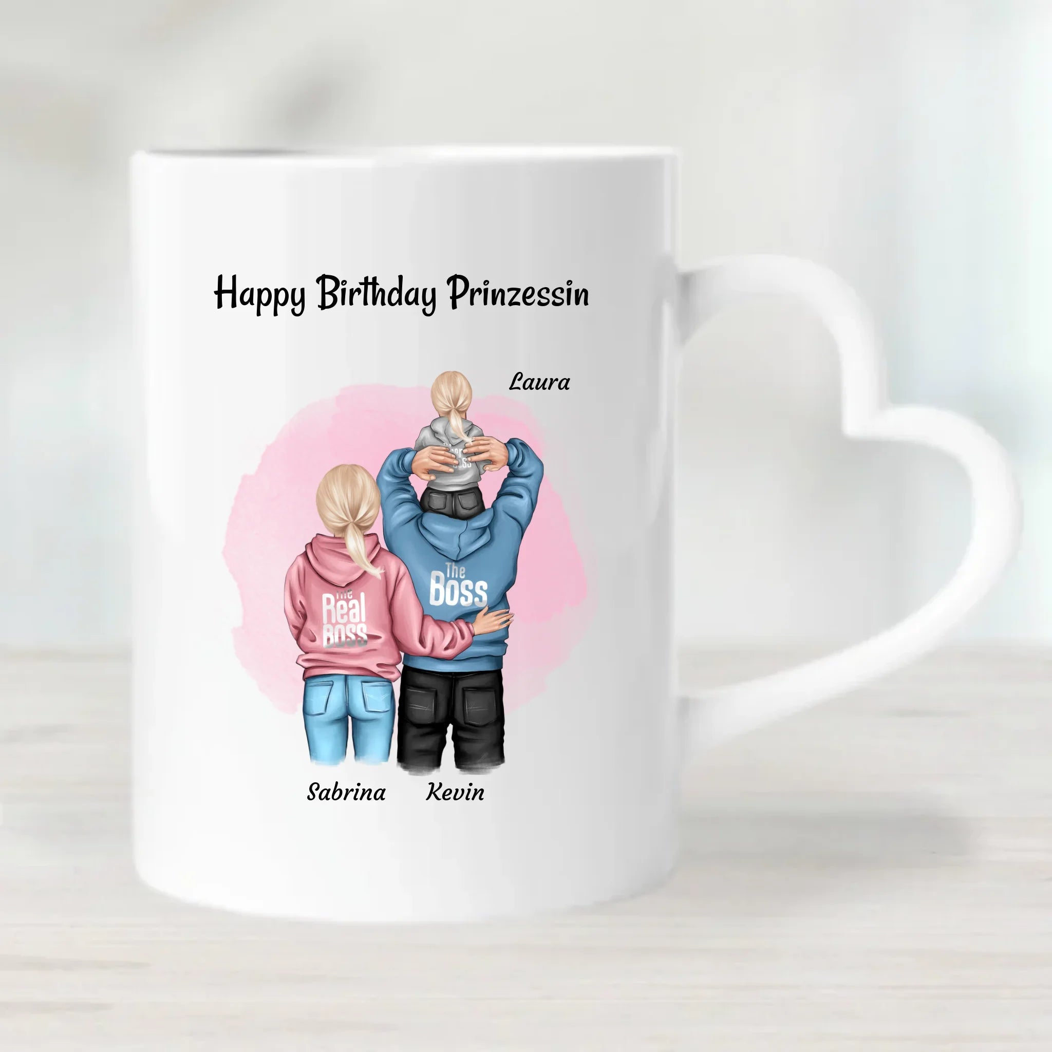 Mädchen Geburtstagsgeschenk Tasse von Eltern personalisiert - Cantty