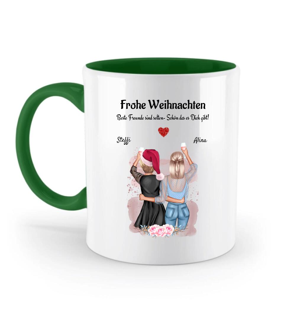 Mädchen Geschenk Tasse Weihnachten personalisieren - Cantty